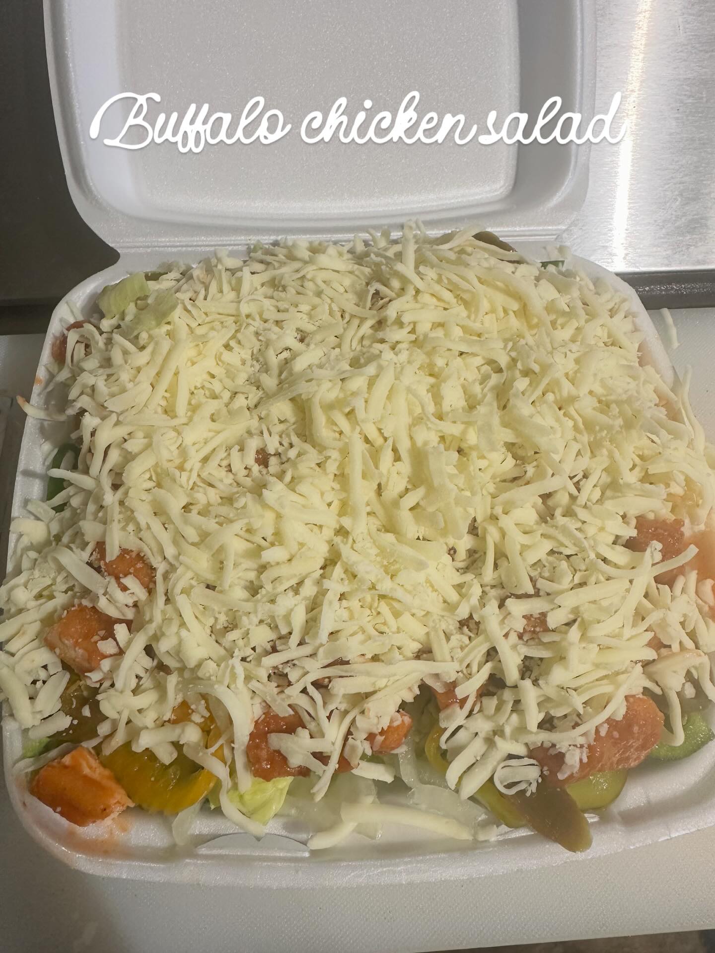 Buffalo chicken salad