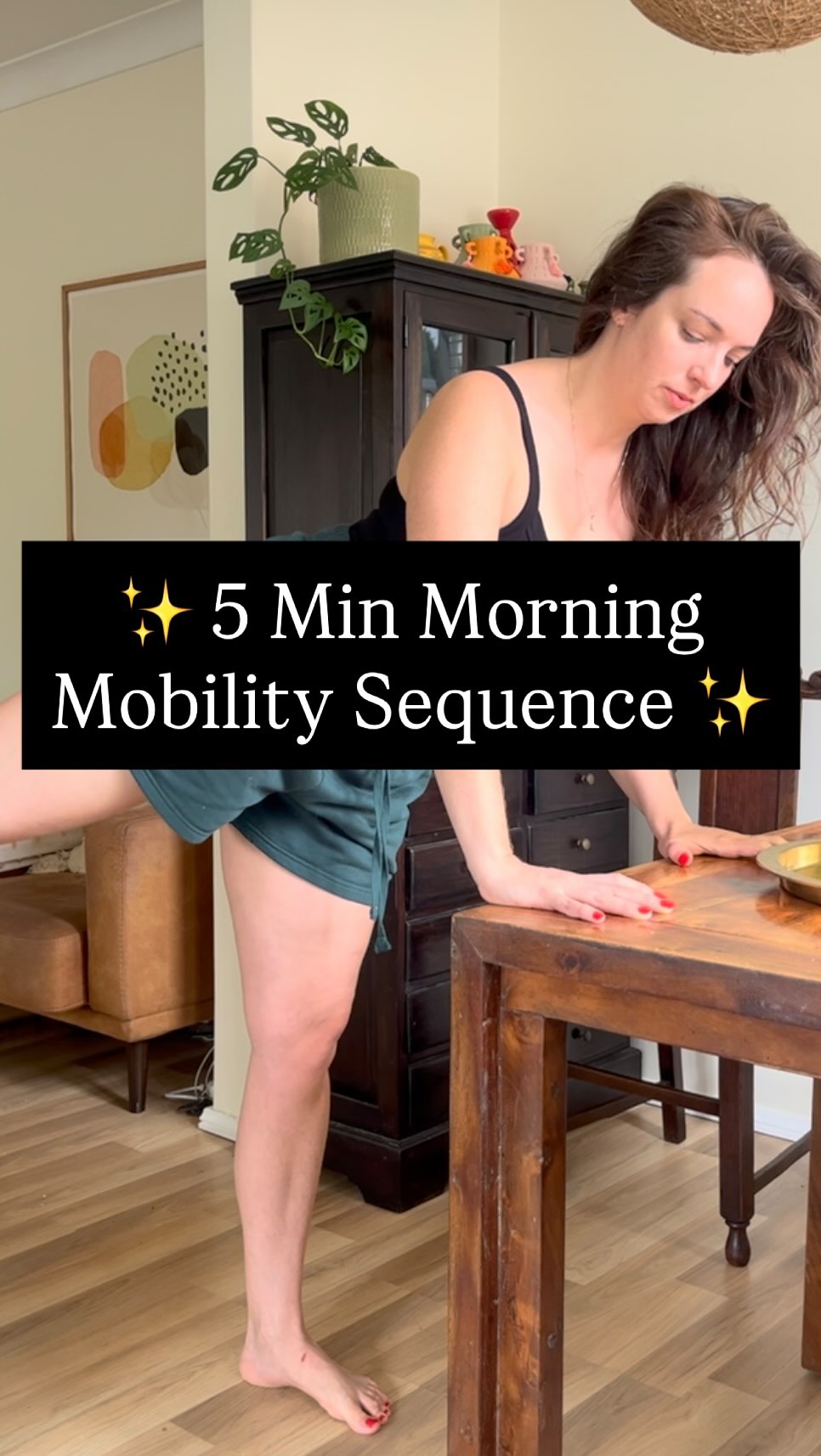 What if we prepared our body for the day instead of making demands on it straight away?
Instead of rolling out of bed and into sitting for 8 hours
Instead of ignoring the tweaks and twinges until it’s absolutely screaming at us?
Your body is your vehicle, not an afterthought. Take care of it and it will take care of you 🧡