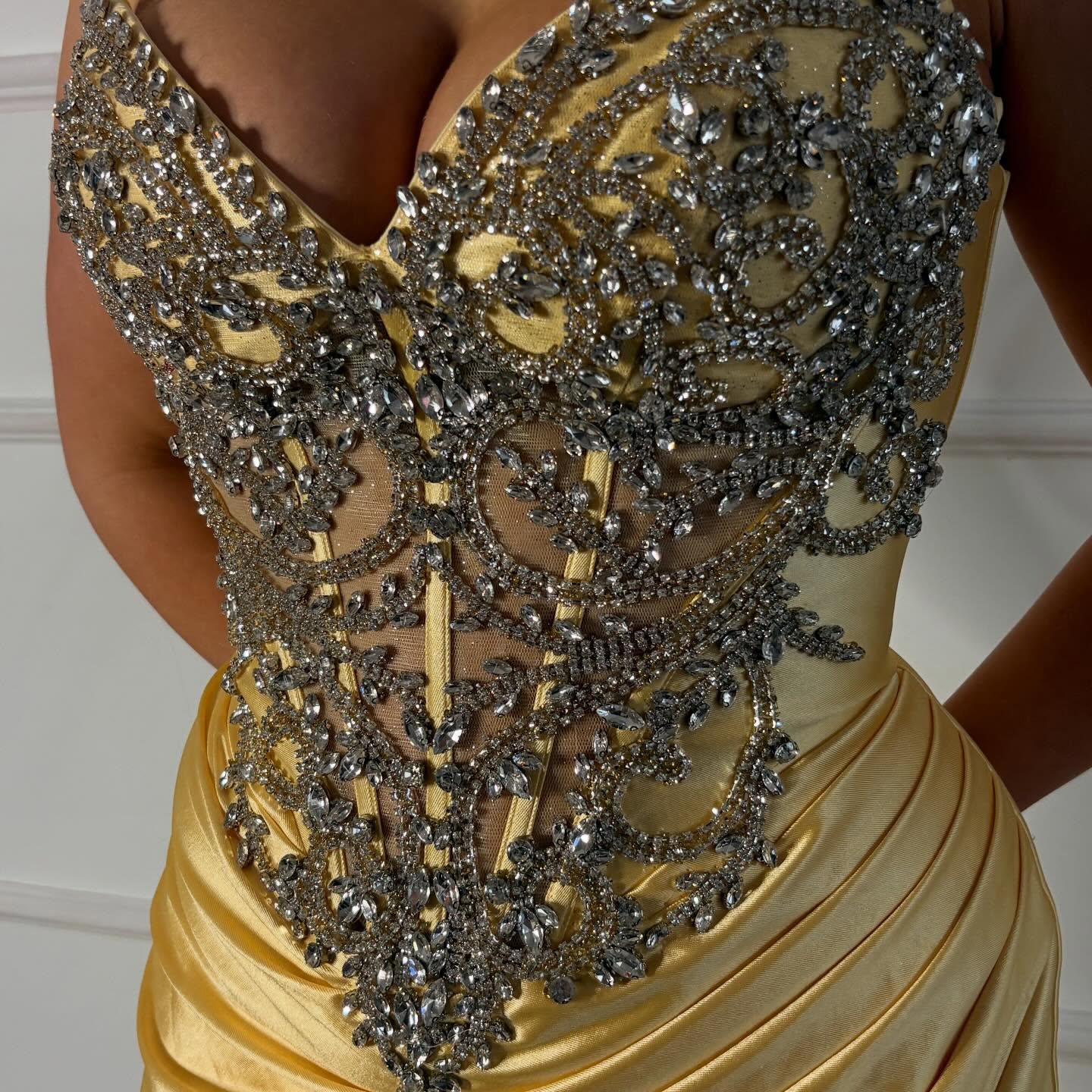 NOT TO BE DRAMATIC BUT… OMG 🥹
Quite possibly our favourite new arrival to store this week in this seasons hottest colour, Yellow 🌻
Now available to try-on in store and available to purchase online, this style is £295 and available in Black, Blue, Pink, Hot Pink, Sage Green and Yellow - what colour would you choose?
We think this one is going to sell out FAST 🏃♀️
If you want to make her yours you’re going to have to move quick!