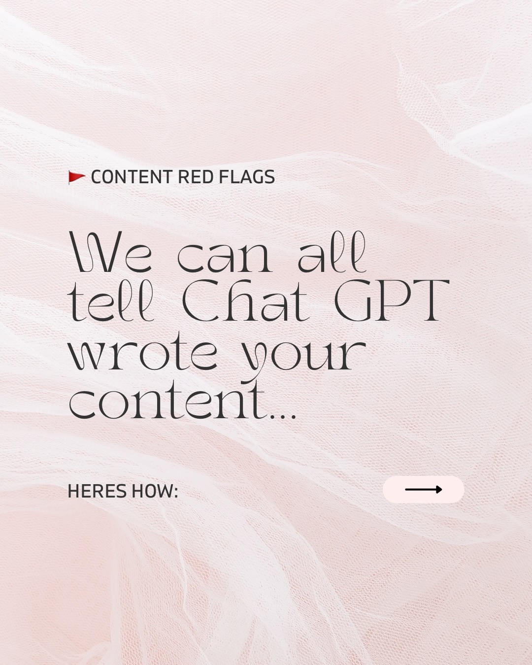 Can we have a quick chat about ChatGPT 👀
Using it isn’t the issue AT ALL.
Letting it completely take over your voice is where things get a bit messy!
I see this so often.
Content that suddenly doesn’t sound like the person behind the brand anymore. The tone shifts, the language feels unfamiliar, and you can just tell something’s changed…
Your audience might not be able to put their finger on it, but they definitely feel it. And when your voice goes missing, trust slowly slips away too 😳
ChatGPT can be such a helpful tool for getting ideas down or breaking that blank-page feeling. But it shouldn’t be writing your entire messaging for you!!
People follow you for ✨you✨
Your energy, your opinions, the way you explain things.. That’s the stuff that actually builds connections!
If your content has started to feel a bit off or not quite like you lately, this is your gentle nudge to take the reins back 💌
DM me and let’s chat about how I can support you with your marketing in 2026! 🎀
#contentmarketing #contentmarketingstrategy #socialmediamarketingtools