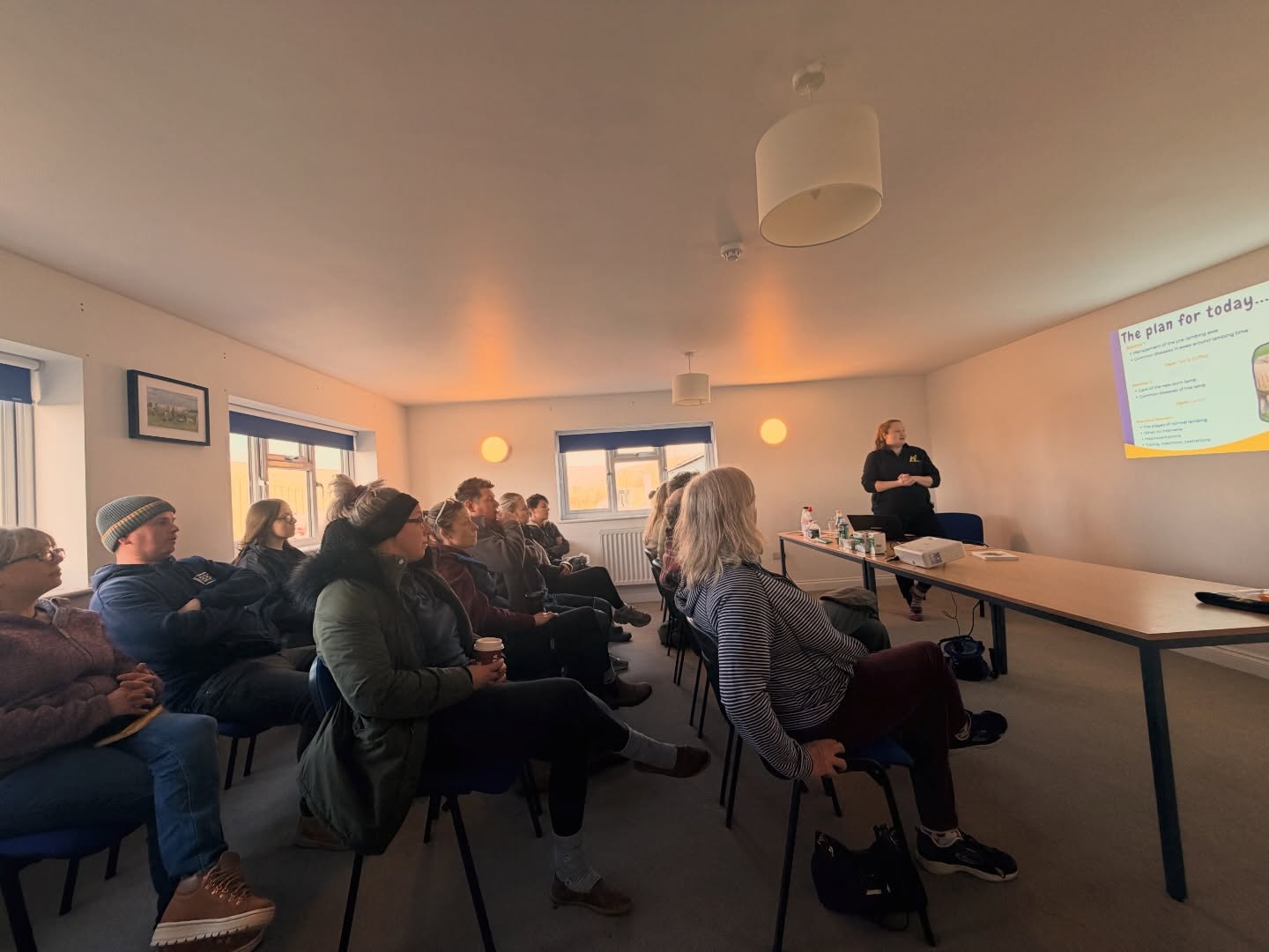 A HUGE thank you to everyone who attended our Practical Lambing Course today! We hope it was fun and informative. Attendees heard lectures on the pre-lambing ewe and care of the newborn lamb. They also had opportunities to practice placement of lambing ropes, correct malpresentations, castrate and tail dock with bands and place stomach tubes. Thank you to Matthew Palmer for providing us with cadaver lambs for these practicals. An additional well done to Taesha Butt who won our giveaway of the day (3 attendees got all the answers correct to our Breed Quiz and we drew from these!)