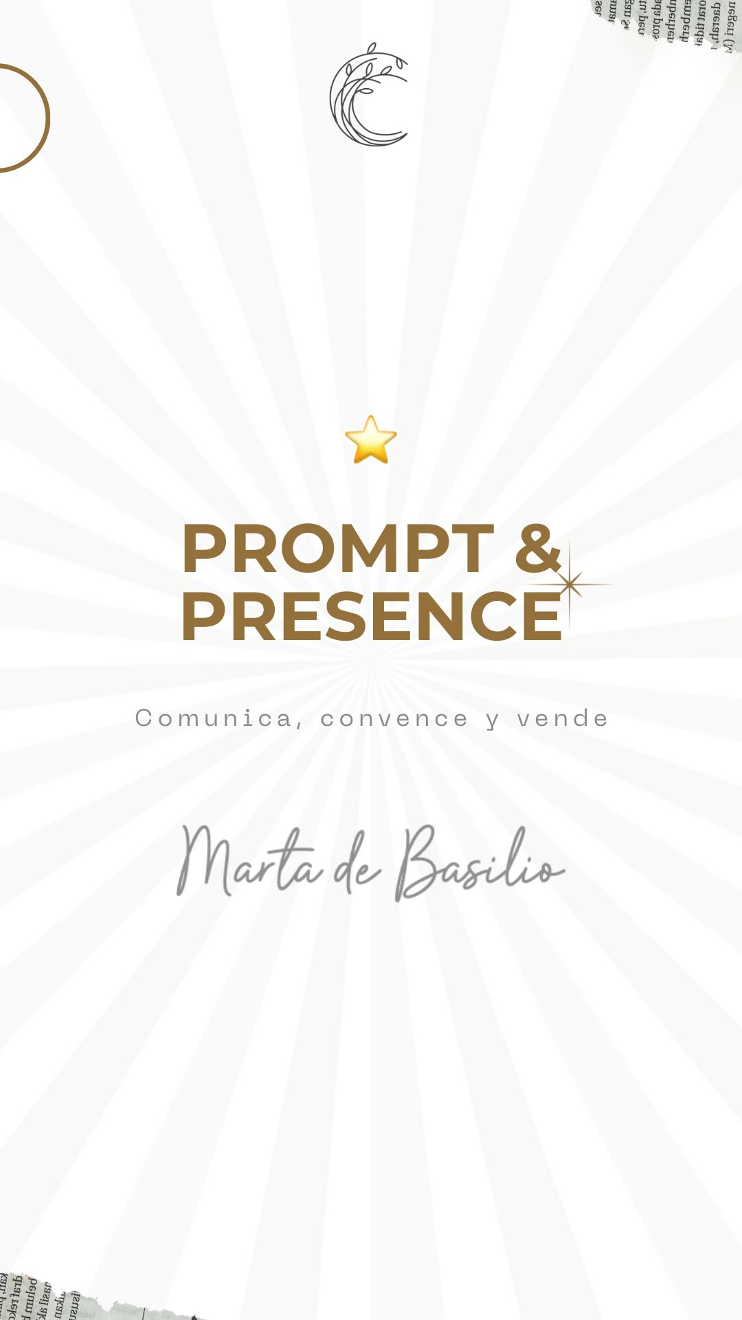 ⭐️ Tenemos que hablar de cómo te presentas cuando importa.
Prompt & Presence es una formación diseñada para quienes saben lo que hacen, pero quieren comunicarlo con más claridad, presencia y poder.
🔹 Ya disponible para sesiones personalizadas
🔹 Y con fecha confirmada en Club 51
Comunicación, presencia ejecutiva e IA aplicadas para convencer, influir y vender sin forzar el discurso.
Si tu mensaje es bueno, esto lo vuelve inolvidable.
📩 Escríbenos para más información.
alejandra@capitalconsultingmx.com
#capitalconsultingmx #martadebasilio #crecimientoempresarial #masterclass #capacitate