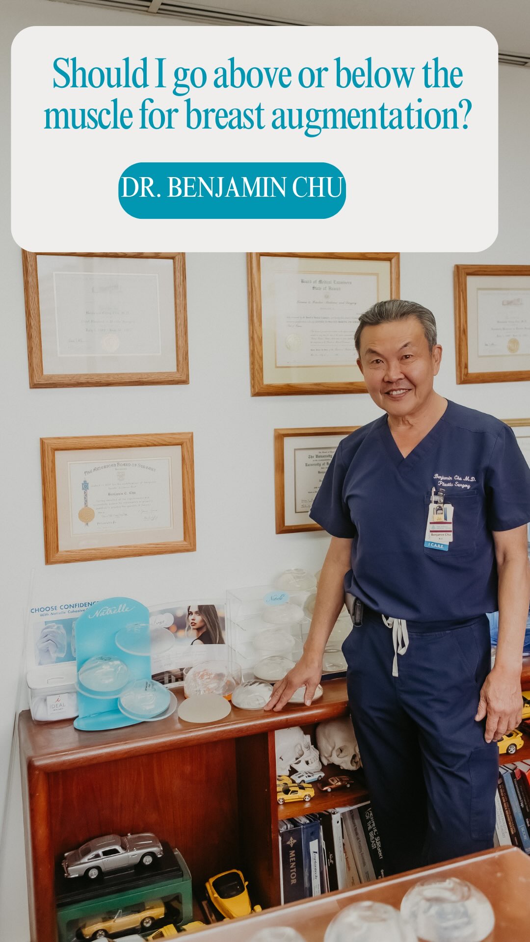 Why Dr. Chu often recommends under-the-muscle breast augmentation 👩⚕️✨
Placing implants beneath the pectoral muscle can offer a more natural look and feel, especially for patients with minimal breast tissue. This approach may also help reduce visible rippling, lower the risk of capsular contracture, and provide smoother, longer-lasting results over time.
Every body is different, which is why Dr. Chu carefully evaluates each patient to recommend the safest and most flattering option for your unique anatomy and goals.
📞 Ready to explore your best implant placement?
Schedule a consultation with Dr. Chu today and take the first step toward results you’ll love. 808-524-1551
.
.
.
#HawaiiPlasticSurgery #BoardCertifiedSurgeon #AestheticEnhancement #NaturalLookingResults #Drbenchu