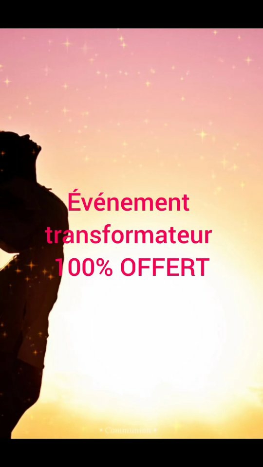 👉Je vous offre la possibilité de comprendre le fonctionnement de votre inconscient (qui régit 90% de votre vie); d'aller rencontrer en Hypnose votre enfant intérieur et votre part critique (qui manifestent tout) ; et de connaître les bases de la manifestation.
💫 4 soirs du 02 au 05 février pour mettre de la clarté, de la compréhension, de la conscience et surtout savoir comment reprogrammer en douceur votre inconscient.
Votre inconscient est basé essentiellement sur votre passé et sa principale mission est d'assurer votre survie pas votre bonheur. Il préférera vous maintenir dans un enfer connu que de vous pousser vers un paradis inconnu.
Au programme :
Jour 1 : Comprenez la vérité de votre monde intérieur (présentation).
Comprenez le fonctionnement de votre inconscient, ses mécanismes profonds.
Pourquoi certains schémas se répètent dans votre vie ?
Jour 2 : Rencontrez votre Enfant Intérieur.e en Hypnose (Hypnose collective).
Votre enfant intérieur.e (ou autrement dit votre part émotionnelle) est la part de vous la plus importante ! Elle manifeste tout dans votre vie. C'est elle qui continue de manifester ses blessures, ses peurs, ses blocages dans votre vie au travers de vos croyances.
Jour 3 : Rencontrez votre EGO pour le pacifier (Hypnose collective).
Votre critique intérieur (EGO), est la part de vous qui assure votre survie. C'est lui qui entretient vos croyances limitantes et l'autosabotage. Sachez le reconnaître, comprenez son fonctionnement...
Jour 4 : Débloquez votre pouvoir de manifestation (présentation).
Comprenez comment fonctionne la manifestation, prenez conscience de votre pouvoir pour manifester ce que vous souhaitez vraiment pour vous.
De la théorie et de la pratique qui va changer considérablement votre regard sur vous-même et votre réalité.
👉 Inscrivez-vous dès maintenant :
https://guerdet-laura.systeme.io/inscription
(Lien en bio)
À très vite,
Laura
Thérapeute & Guide Intuitive
#HypnoseTransformative #inconscient #Blessuresdelenfance #enfantinterieur #emotions #guerison #manifestation #paixintérieure #transformation #hypnose #evenementoffert