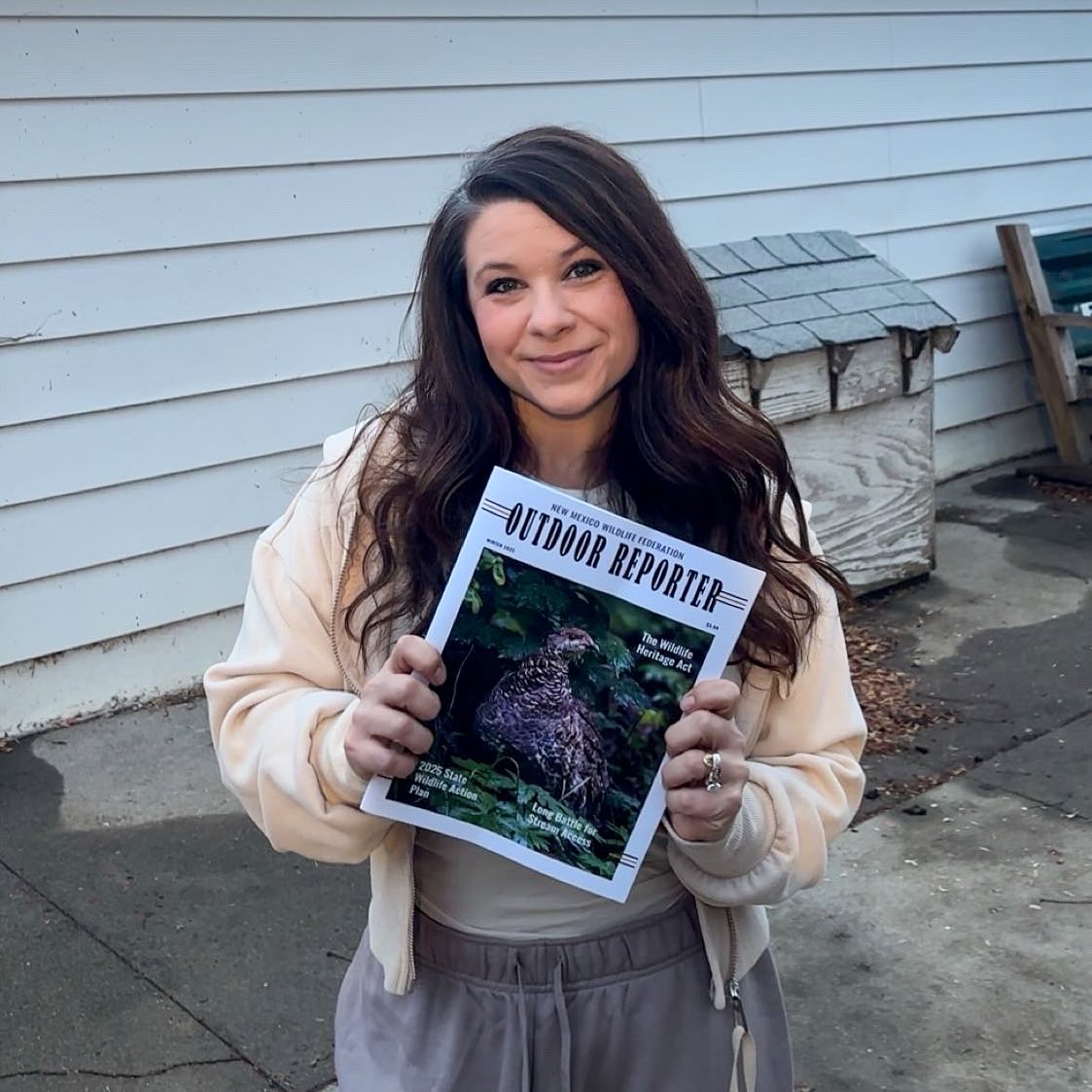 My grouse photo was selected to be on the front cover of the outdoor reporter. I could not be more thankful for the New Mexico Wildlife Federation, and the great outdoors. You should add New Mexico to your bucket list! 🪶 🏔️ 🌲