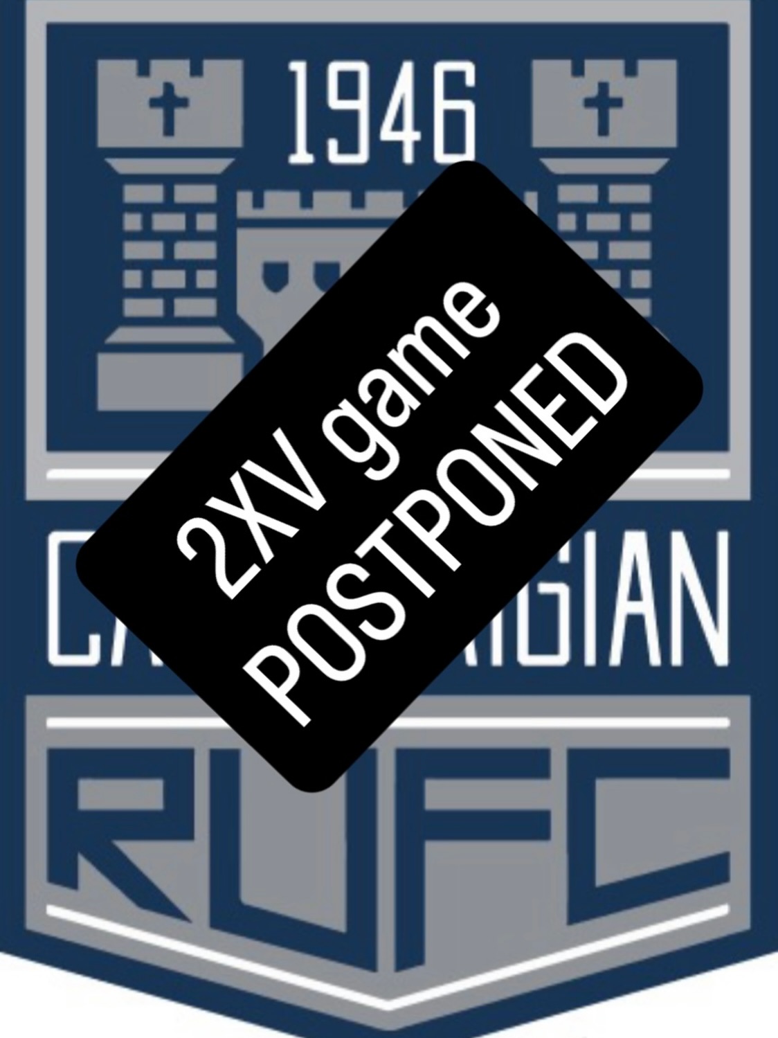 ANNOUNCEMENT 📣
Our 2XV game AWAY at Cottenham has been postponed due to a waterlogged pitch!
The rearranged date will be announced soon.
#rugby #cantabsrugby #socialrugbyincambridge #cambridge