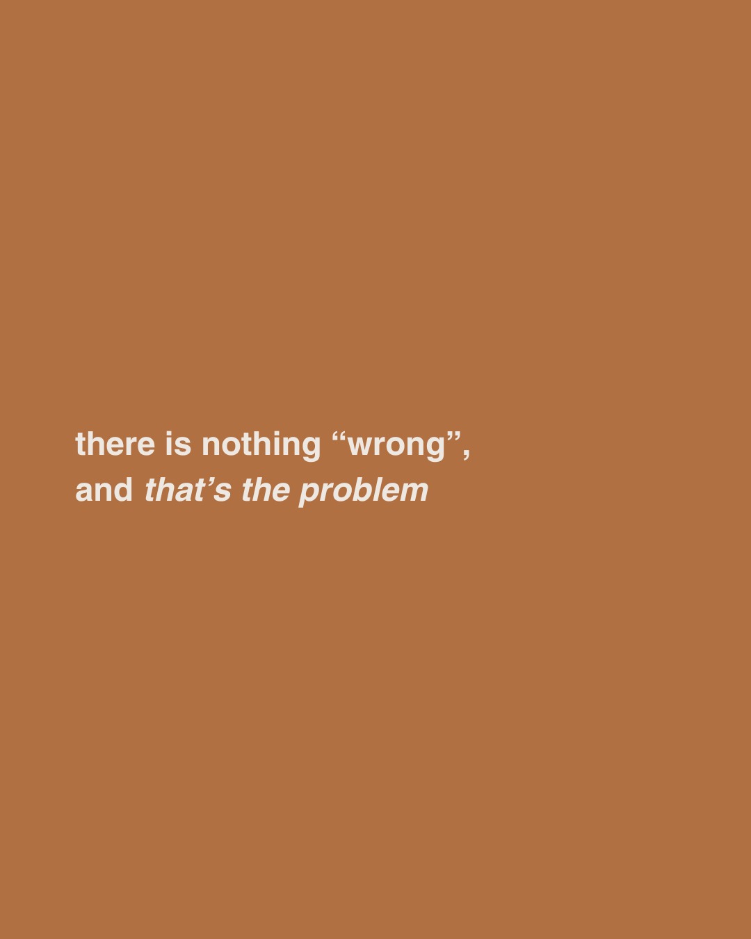 at some point, it all get's exhausting.
"i'm fine!"
"things are good"
"can't complain"
you deserve so much more than that.
and this is exactly the work that we do.
go ahead and book a free retreat call (link in bio) and let's chat about how we are going to go from "i'm fine" to "better than ever" 🌿