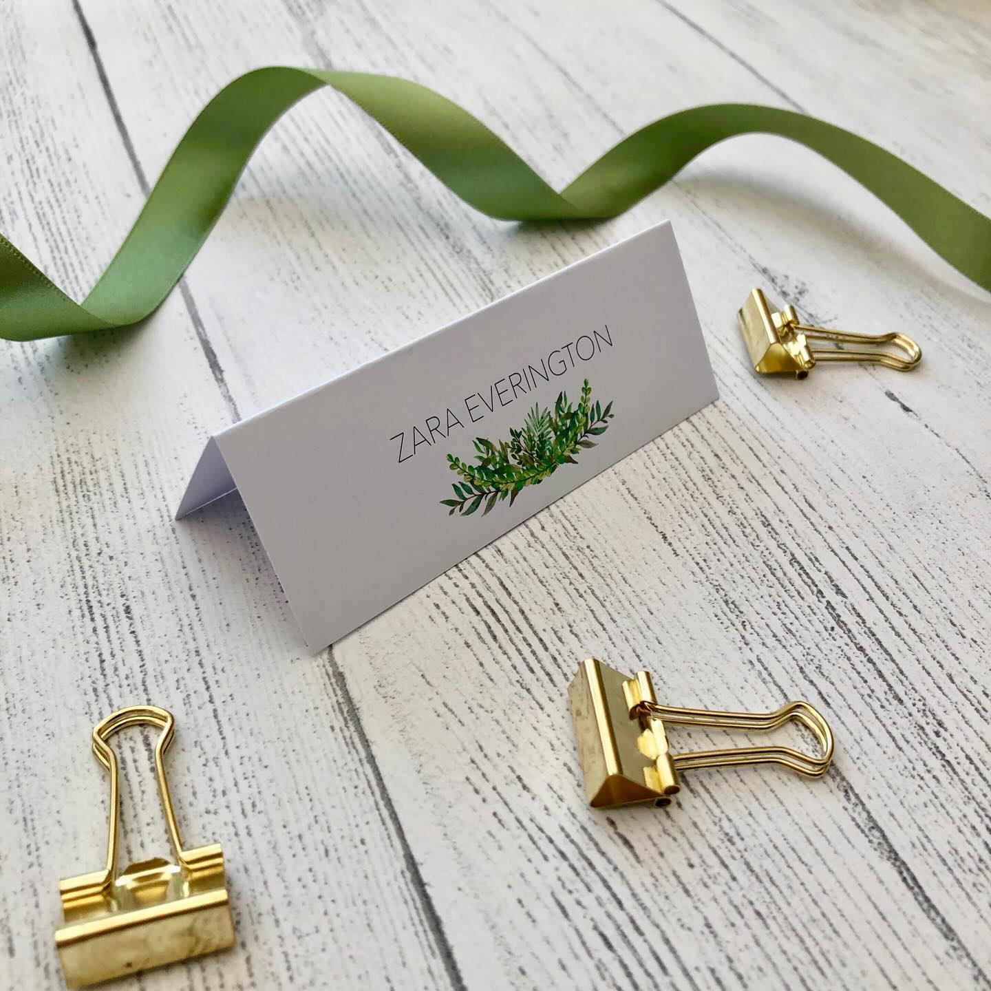 PLACE CARDS // The ‘Tent Style’ place settings continue to be the most sought-after choice for the wedding breakfast.
Image features ‘Leaves’ design from the studio collection.
#weddingplacecards #placecards #placesetting #weddingstationery #iamcwdesign