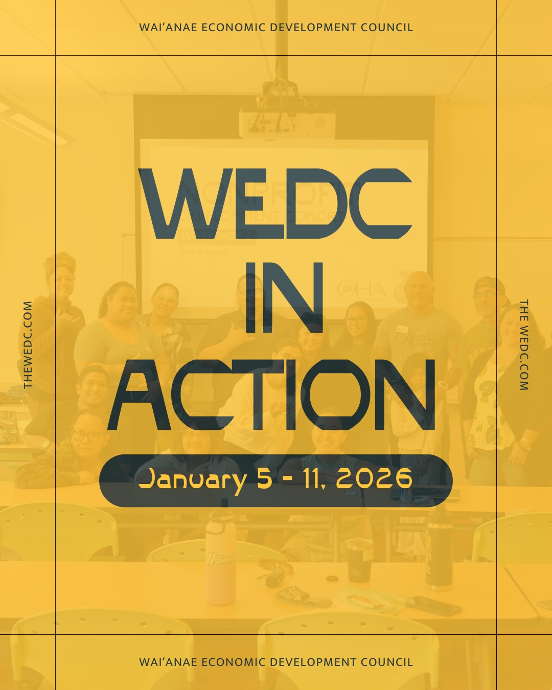 ✨ WEDC in Action | January 5–11 ✨
Hauʻoli Makahiki Hou! We’re grateful to begin this new year in community, working together to build opportunity and waiwai on the Waiʻanae Coast.
🤝 We welcomed Loaʻa Pinē as our new Business Development Program Manager, supporting local entrepreneurs through coaching and cohort programming.
📈 Our Waiʻanae Business Incubator gathered for an Accountability Hui, grounding their next steps in ʻike, relationships, and collective growth. 📍Interested in joining?
🗓️ Cohort 3 applications open March 2026.
🏫 We joined families and partners at Safe and Sound Westside at Waiʻanae High School, connecting community to resources that promote safety and wellness.
💡 We wrapped up the week with our Nonprofit Development Cohort, hosting a workshop on funding strategies for nonprofits to strengthen long-term sustainability and impact.
Mahalo nui to our community and partners for continuing to move forward—together.
#waianaestrong #waianaecoast #paapono96792 #WEDCinAction