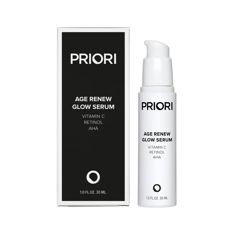 β¨Say hello to radiant skin!β¨ The Priori Age Renew Glow Serum combines powerful ingredients like Retinol, AHA, and Vitamin C to combat the signs of aging and boost your skin's glow. Perfect for all skin types! Link in Bio #GlowingSkin #AntiAging #SkincareRoutine