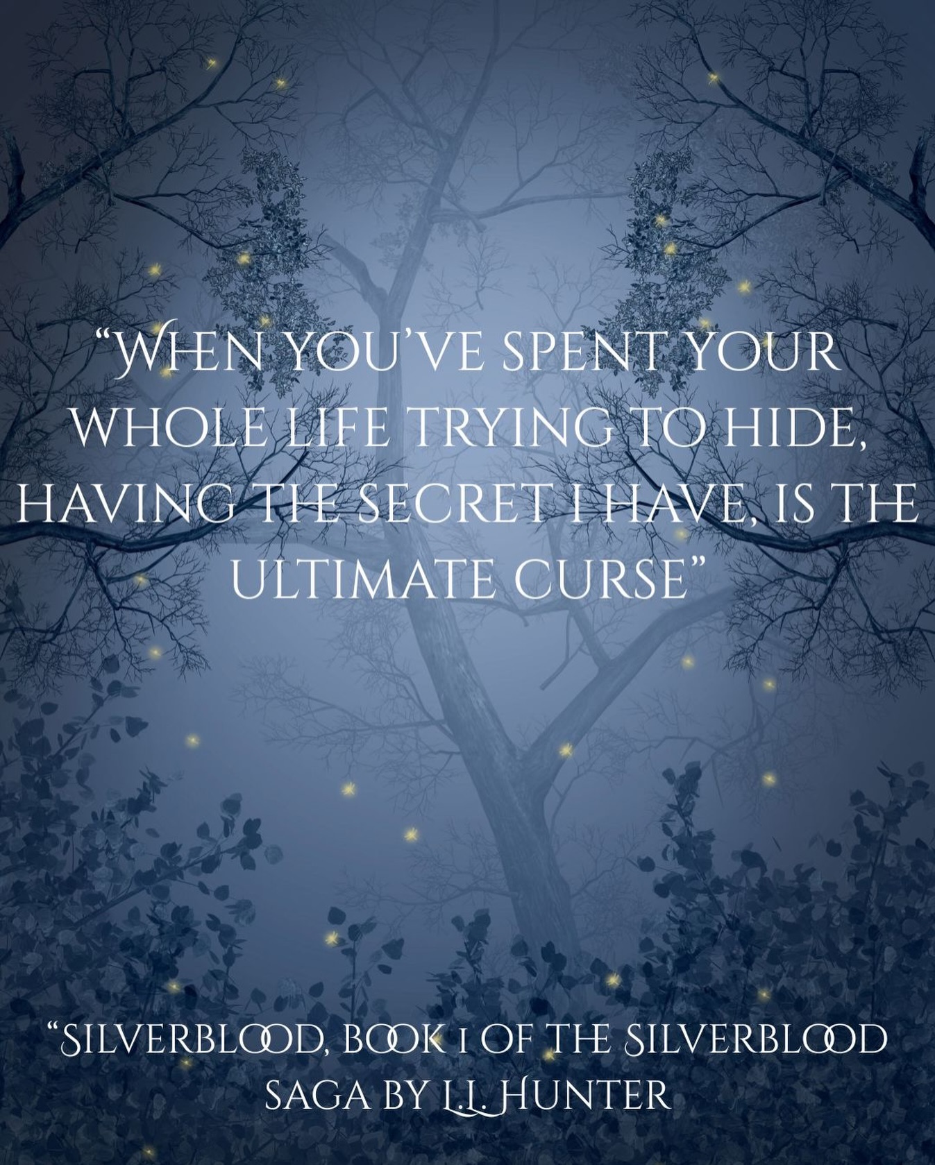 Surprise! I have something special for you… the first teaser from my brand new romantasy, Silverblood! Coming Sep 30. Preorder now.
#booksbooksbooks #romantasy