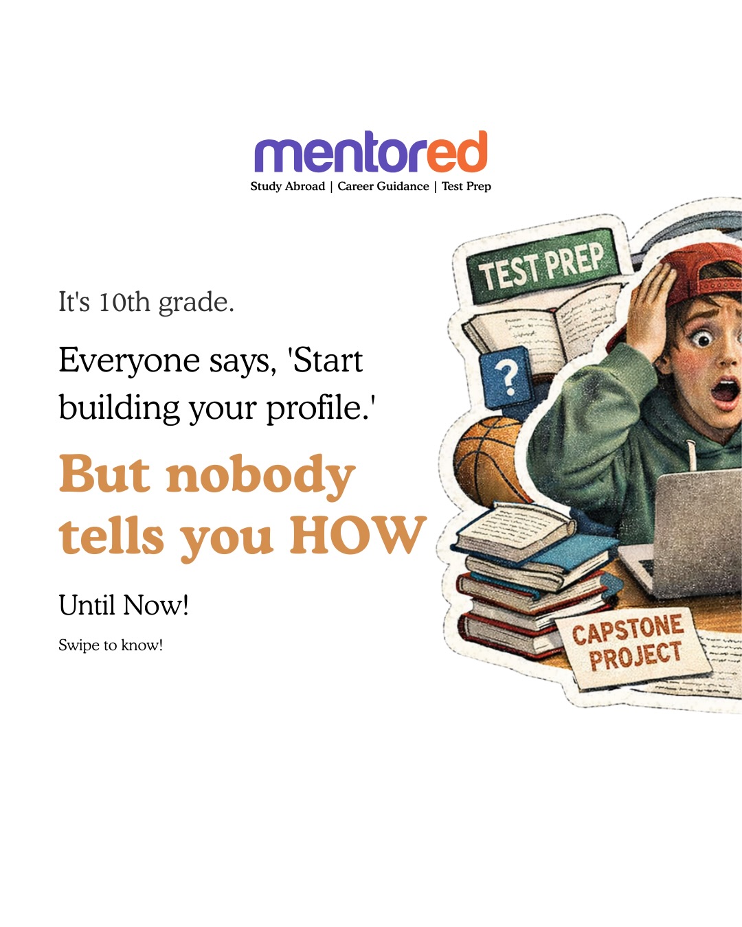 Panicking about your “profile”? Let’s talk.
Stop comparing yourself to that one overachiever who started 5 companies in middle school (spoiler: that’s not what colleges actually want anyway).
Start asking: What do I genuinely care about?
Where can I make a REAL impact? What story do I want to tell?
Then spend the next 18 months building that story with depth, consistency, and authenticity.
And if you want help figuring out YOUR unique path, DM us “PROFILE” for a free strategy call!
Let’s build your story.
#11thGrade #CollegePrep #StudyAbroad #ProfileBuilding #ExtracurricularsActivities