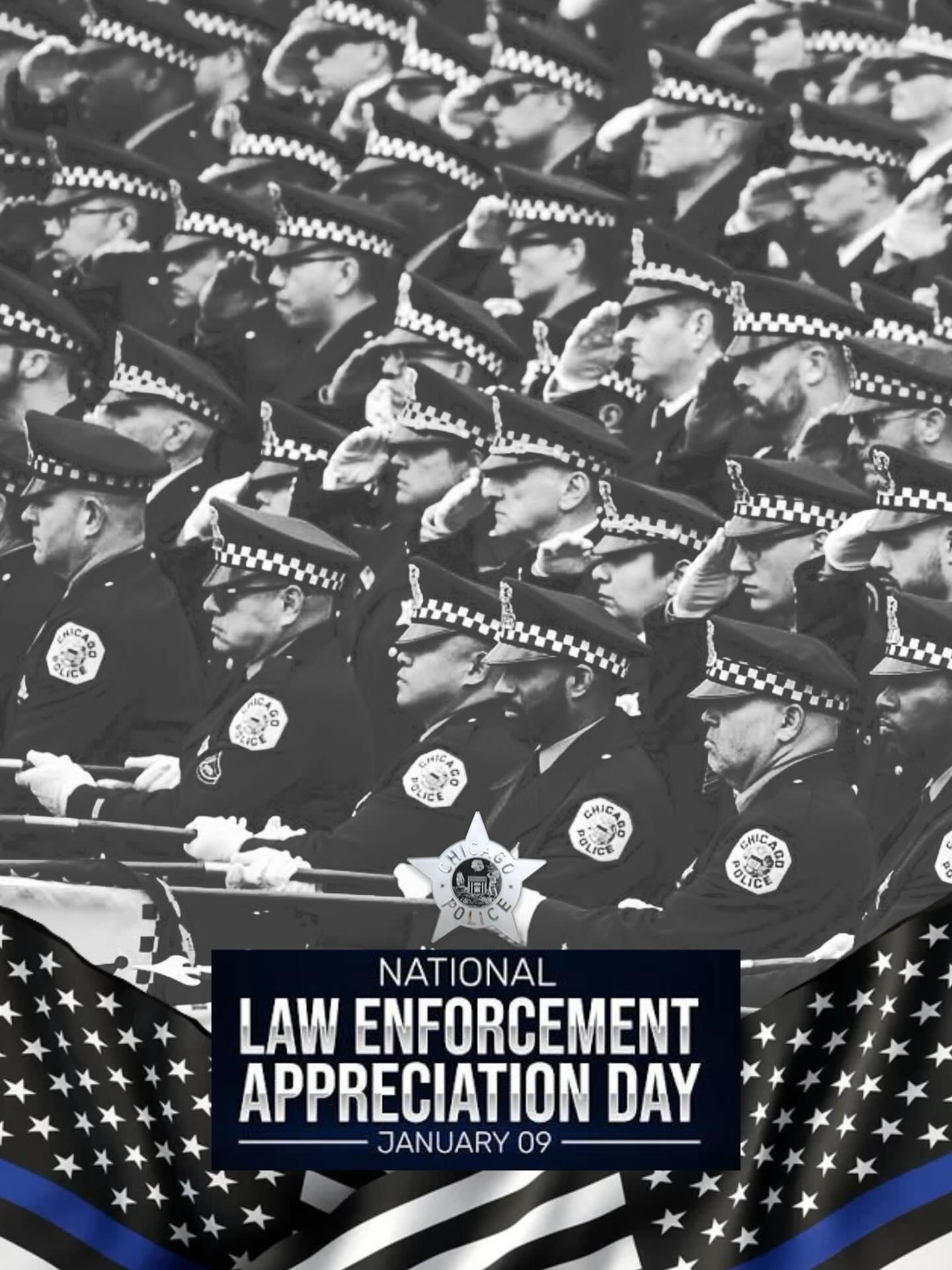 Today we recognize National Law Enforcement Appreciation Day and honor our brothers and sisters in blue who choose to serve, protect, and stand in the gap for our communities every single day.
Thank you for your dedication, sacrifice, and unwavering commitment both on and off duty. Your courage, service, and sacrifice never go unnoticed. 💙🖤