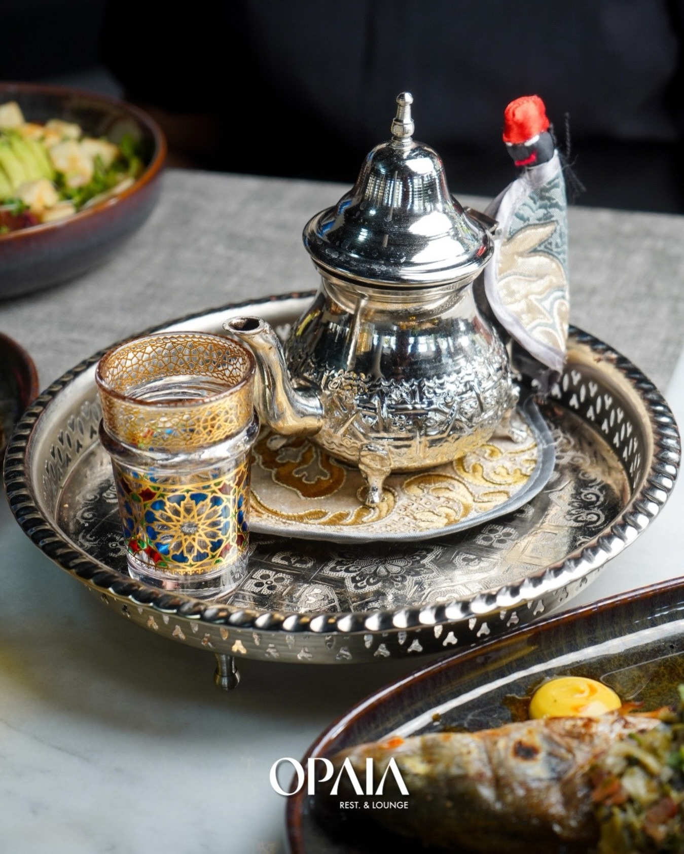 A traditional touch, served the OPAIA way ✨
Moroccan tea moments to slow down and
enjoy.
لحظات شاي مغربي راقية.. خذ وقتك واستمتع
🕒 Daily: 7:00 AM - 3:00 AM
📍 Abu Dhabi Corniche - Lake Park
📞 050 403 0906
@opaia_lounge
#OPAIA #AbuDhabiCorniche #LakePark
#AbuDhabiRestaurants #مطاعم_ابوظبي