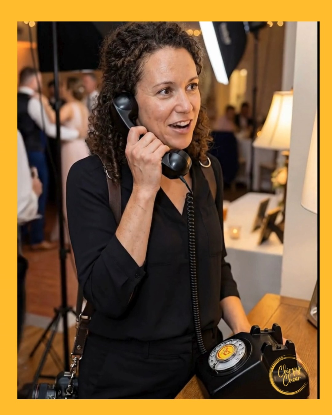 Where your favourite people leave their favourite words 💛
#ChirpyCheer #WeddingInspo #VancouverWeddings #AudioGuestbook