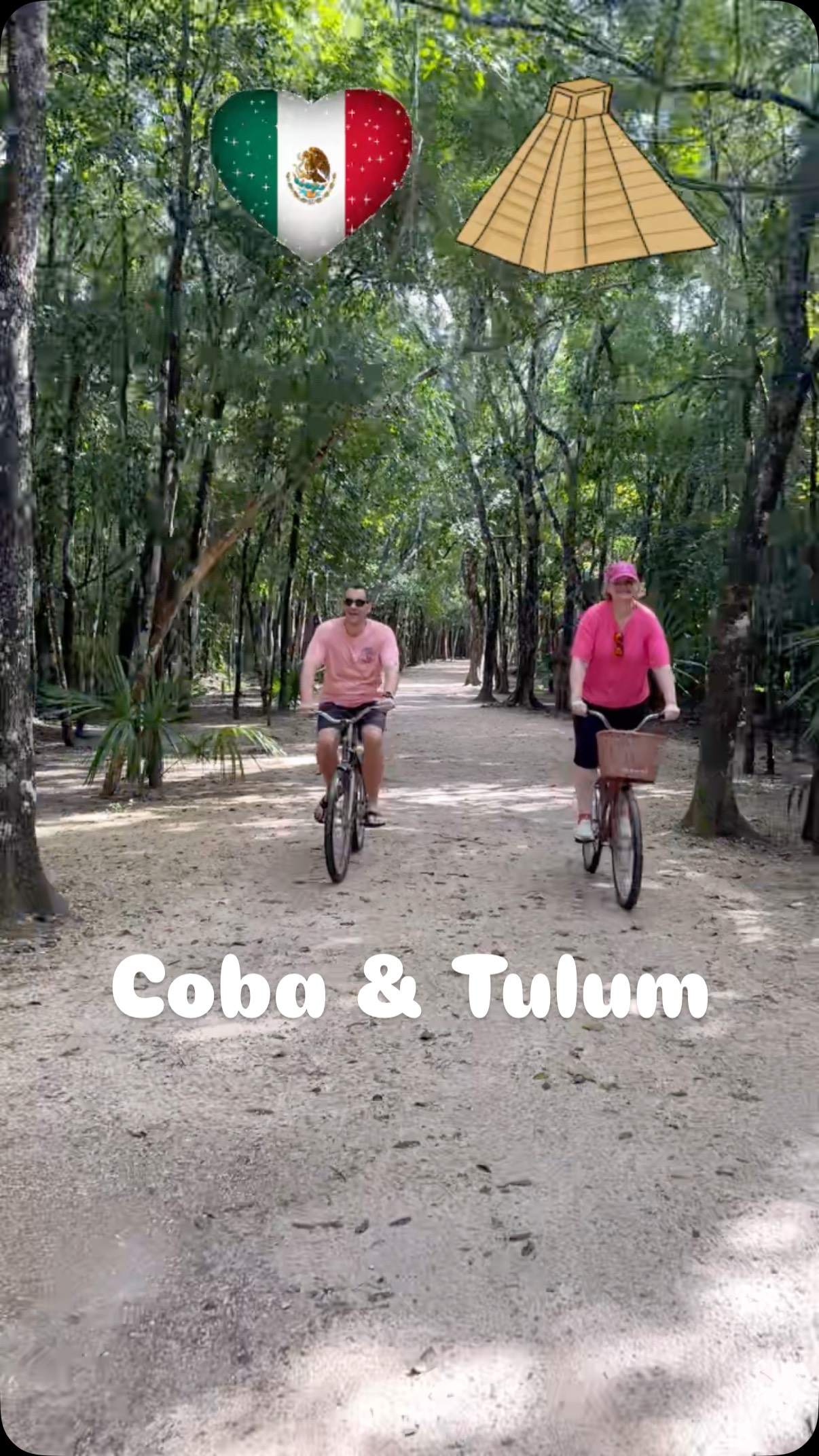 A British West Ham fan and his long-suffering (due to West Ham!!) French wife had already been to Wonder of the World, Chichen Itza, so opted to see two new sites, Coba & Tulum. The 42-metre high pyramid at Coba had reopened to visitors just two weeks ago, so an early start proved invaluable in having a special experience on top of the Mayan world! #mayans #mexico #cancun #coba #tulum
