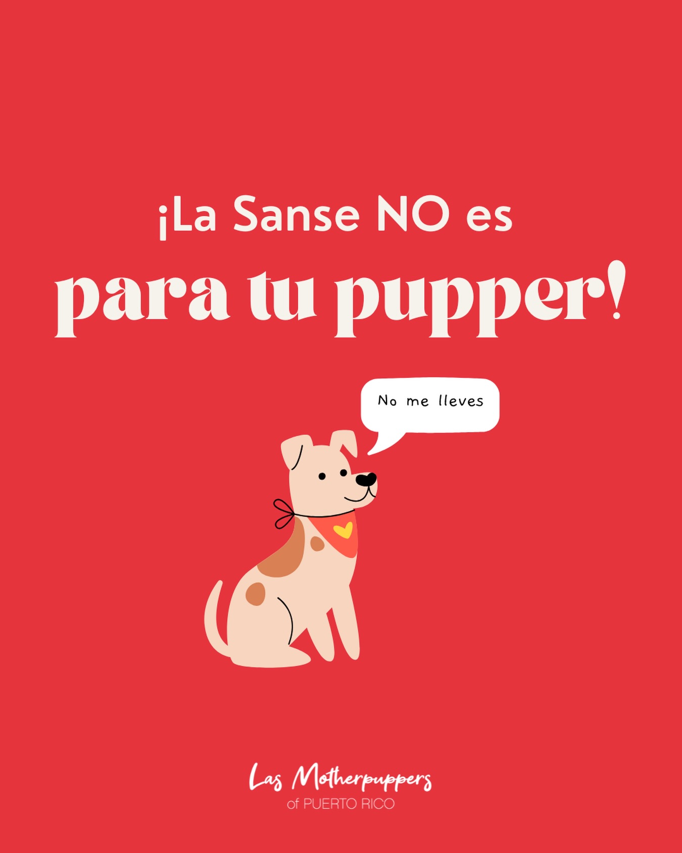 Friendly Reminder! 😉🧡 Si quieres ir a las fiestas de la calle San Sebastián este wikén, mejor deja tu pupper seguro en la casa.
#dogmomsofpr #puertorico #FiestasSanSe2026