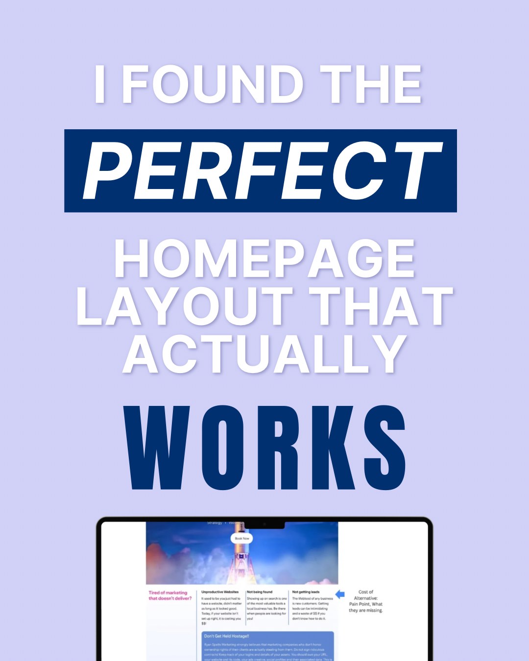 When visitors know where they are, what you do, and what to do next, everything changes. More time on site. More trust. More action.
If people are landing on your website and leaving, it’s usually not the offer — it’s the experience.
👉 Ready to fix that? Let’s talk.
#RyanSpeltsMarketing #UtahMarketing #SmallBusinessMarketing #WebsiteDesign #LocalSEO