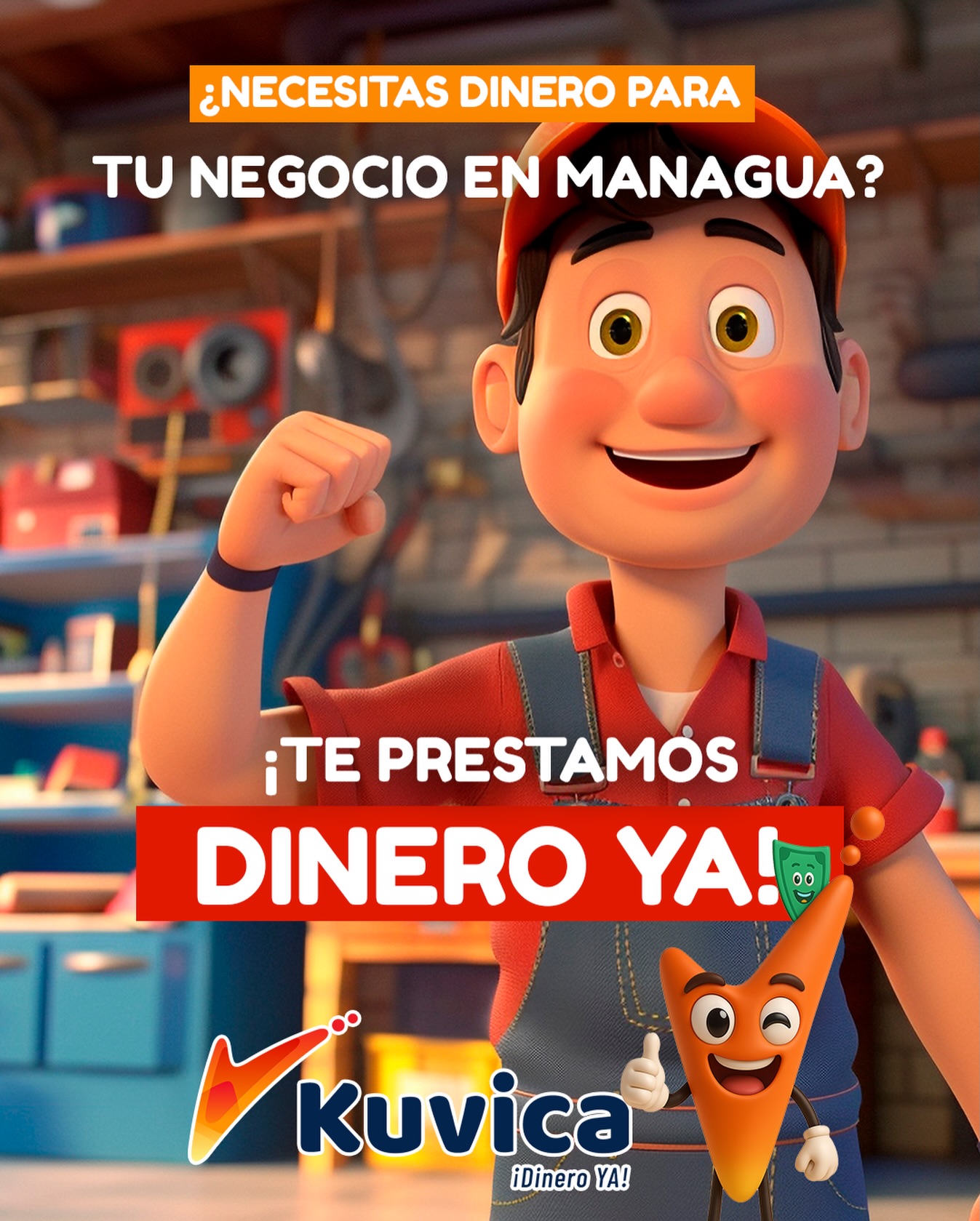 Solo ocupas cumplir dos requisitos para iniciar la aprobación: tener un negocio ya caminando y ser de Managua 🙌🏼 Si cumplís esto, escribí CRÉDITO o escribimos un mensaje privado 💴