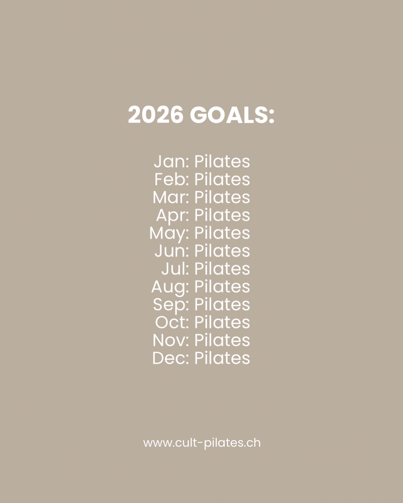 Your 2026 starts here 🤎