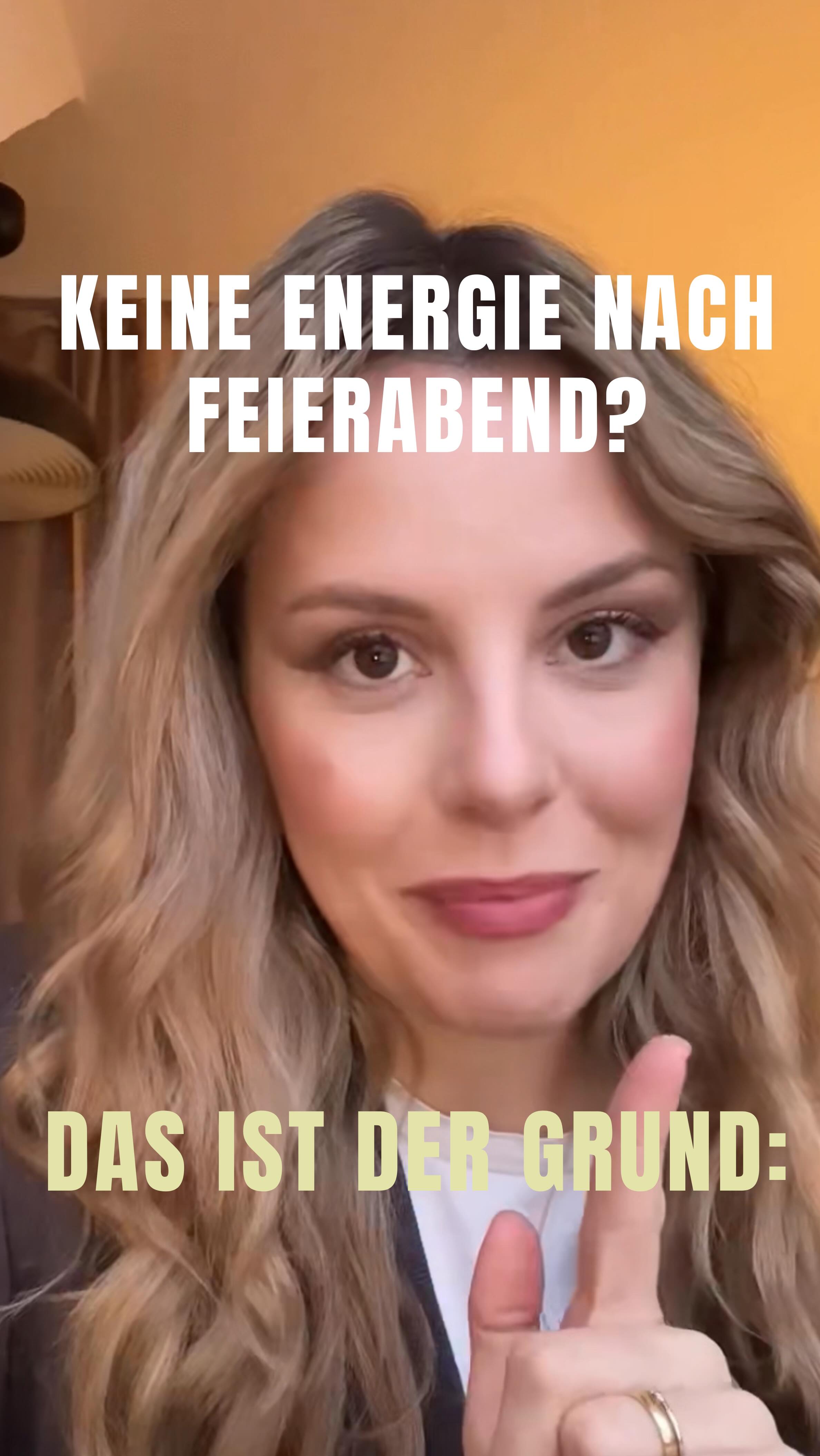 ▶️ DAS ist der Grund dafür, dass du nach Feierabend keine Energie mehr für was anderes hast
Möchtest du wieder mehr Energie haben, um deinen Feierabend genießen zu können?
Dann buche jetzt dein kostenloses Erstgespräch in meiner psychologischen Beratungspraxis - 🔗 Link in Bio
📌 Laureen Süß I Wirtschaftspsychologin (M.Sc.)
🧠 Psychologische Beratungspraxis Düsseldorf
#wirtschaftspsychologie #psychologischeberatung #berufundpsyche