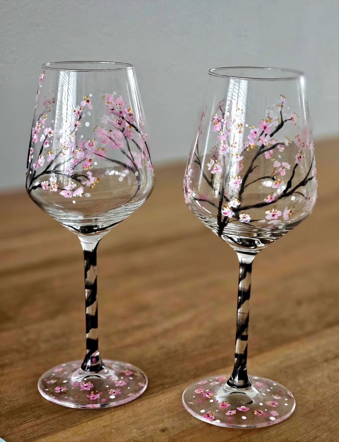 #wijnglas #pastellum #blossom #schilderen