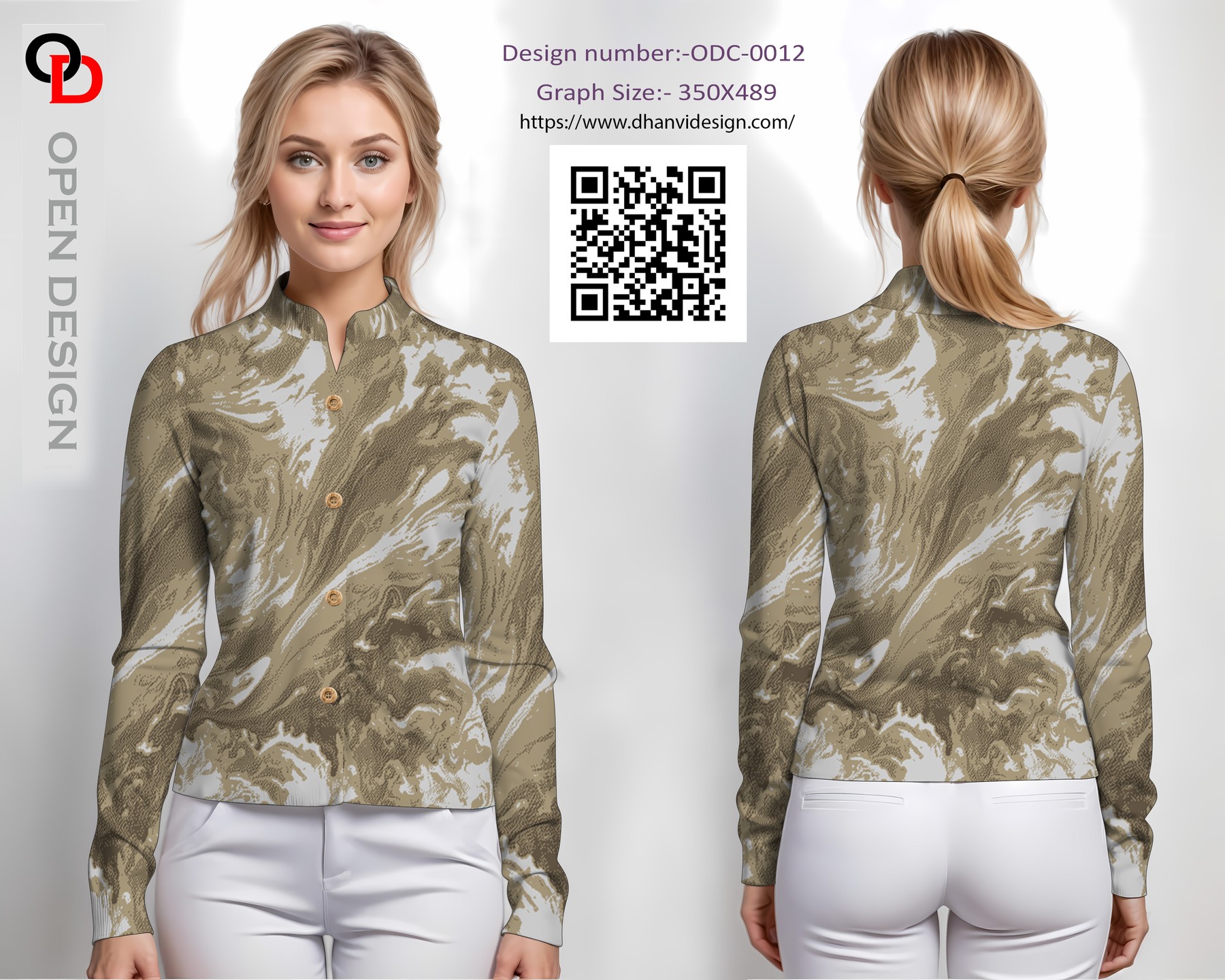 This high-quality .bmp file is specially designed for creating cardigan and koti knitting jacquard patterns. This file is perfect for knitwear designers, fashion brands, and home-based entrepreneurs looking to create innovative and eye-catching designs. Download now and take your knitwear collection to the next level!