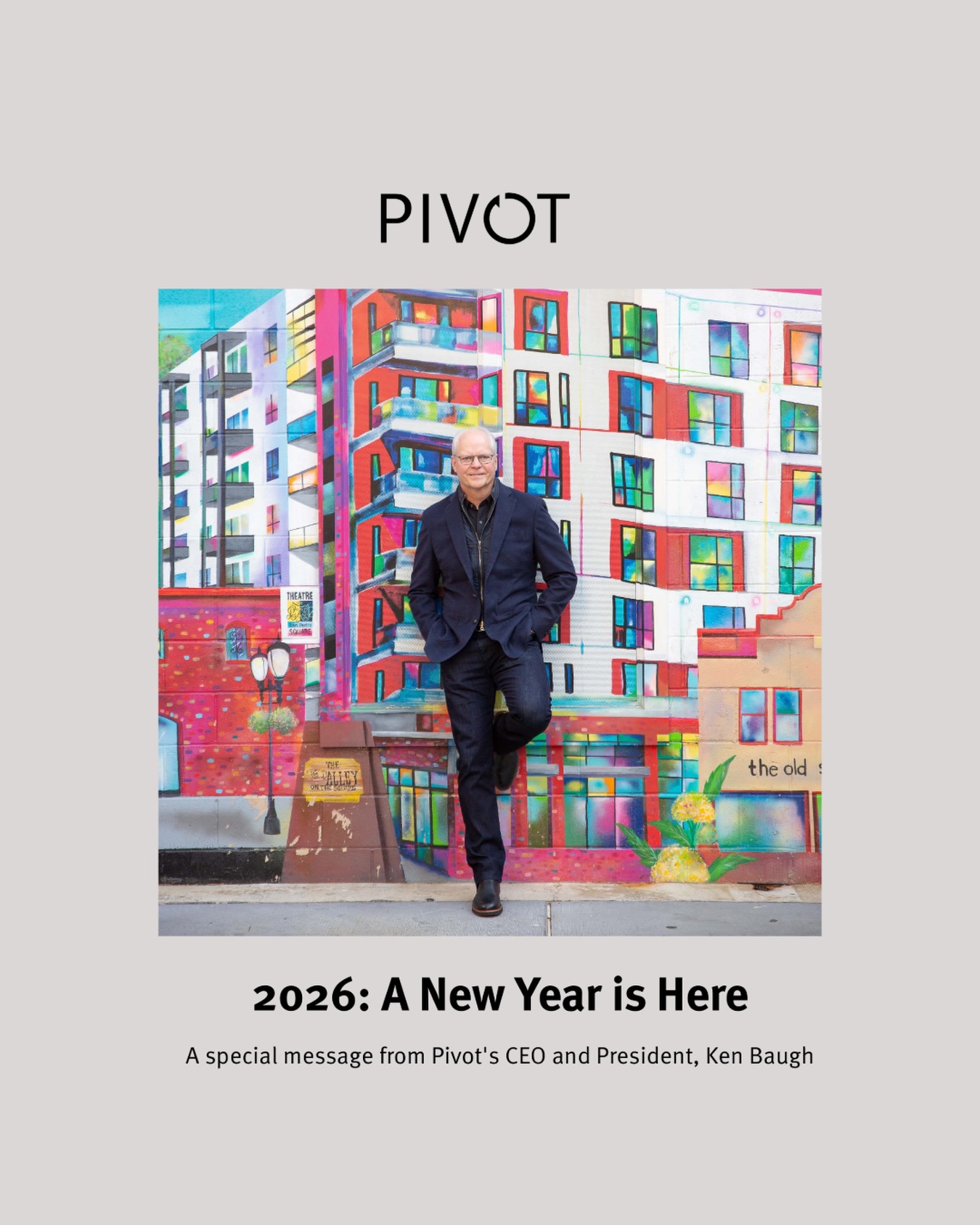 A new year is here, and we are excited to share what promises to be a defining era for our clients, design partners and workspaces as a whole.
We see highly curated, purpose-driven designs at the forefront of the evolution of the office as a destination, not just a desk.
Read the full message from Pivot’s President and CEO Ken Baugh at the link in our bio!