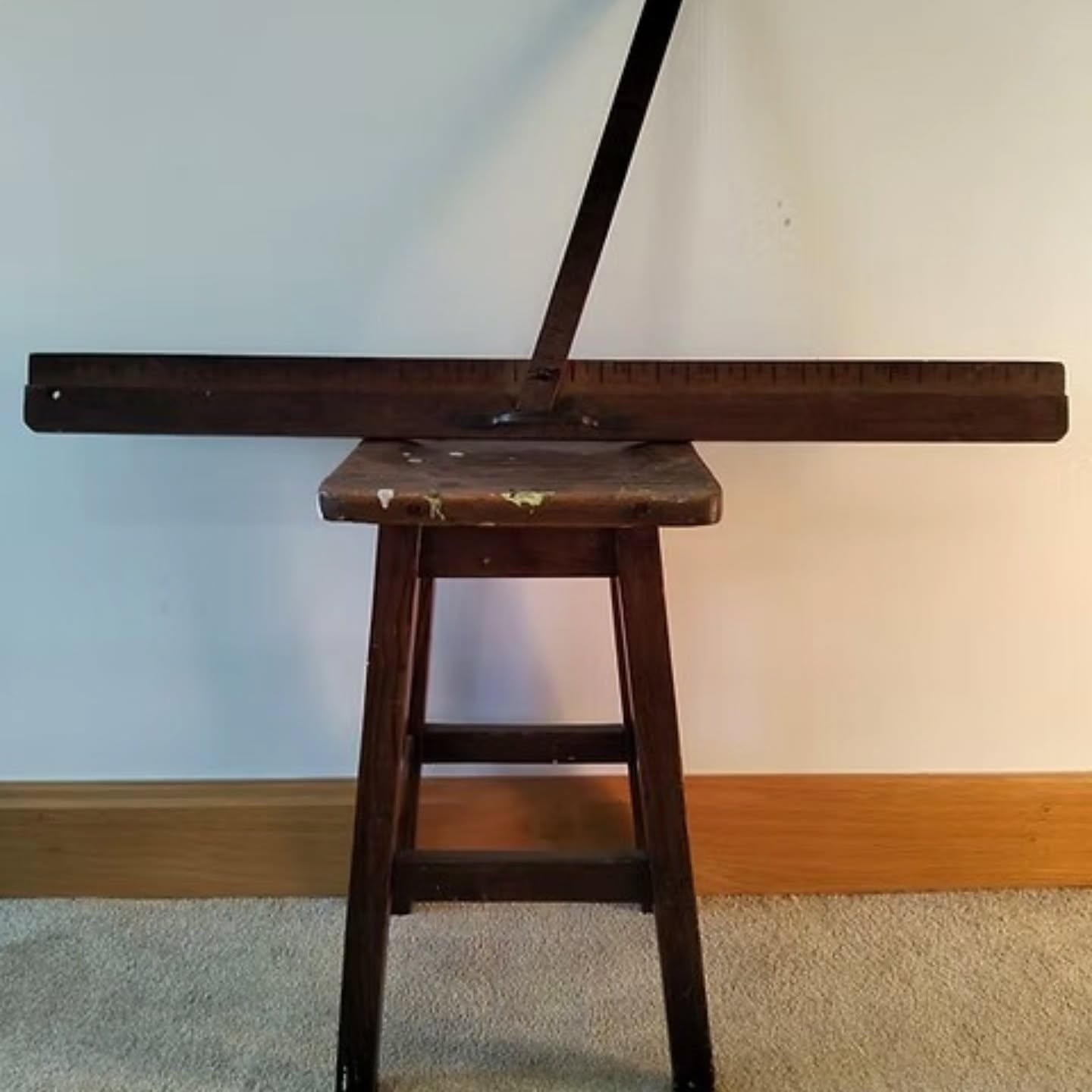 Antique early 20th century oak architect ruler or builders measure stunning!! | https://share.google/S8SMmAzKGmppFvkOg