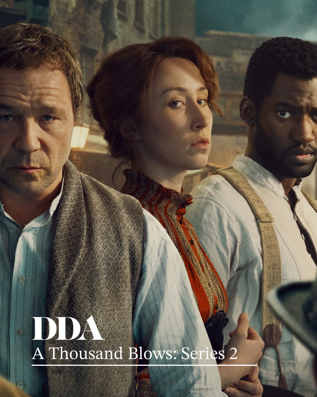 The DDA TV team has kicked off the start of the year with a bang with the launch of A Thousand Blows Series 2 which launches on Disney + today.
The team drove a high-energy launch campaign, securing major interviews with our incredible cast across print, broadcast and online to launch the epic second series.
All episodes of A Thousand Blows are now available to stream on Disney+.