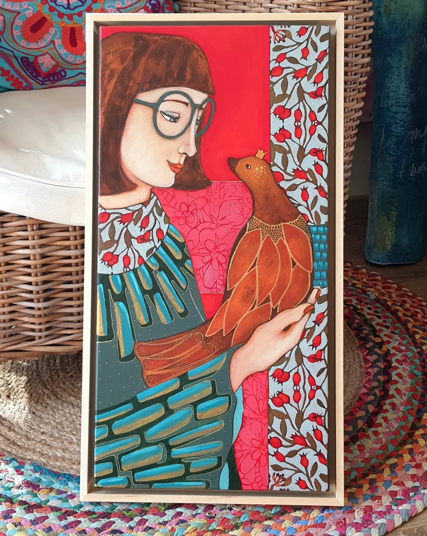 @floramerleau à la @galerielessouliersrouges
#peinture #artcollector #galerielessouliersrouges #clisson #artgalery