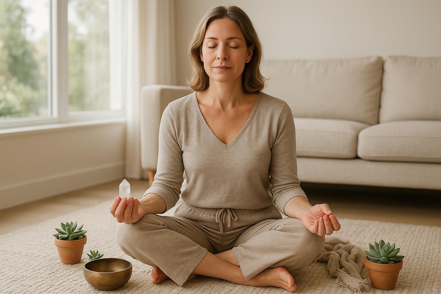 What if your confidence could feel as natural as your breath? Picture yourself in a quiet space, sunlight warming your skin, as you reconnect with the wisdom within. Sometimes, it’s the simplest rituals—a crystal in your palm, a mindful pause—that remind you of your strength and clarity. This season, embrace the gentle power of presence and let your inner radiance guide your way. Comment below if you’re ready to honor your journey, or tag a friend who inspires you to shine. 🌸✨
#DivineFeminine #InnerConfidence #SoulfulLiving #CrystalHealing #MindfulMoments #SacredSelf #WellnessJourney #EmpoweredWomen #SpiritualCommunity