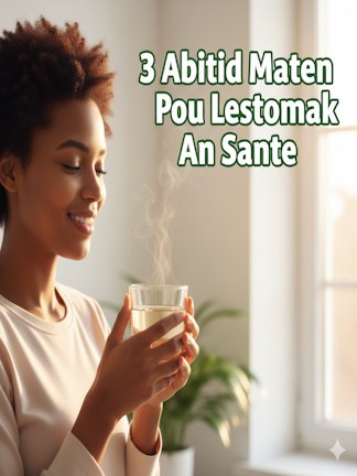 3 Ti Abitid Matinal ki Ka Amelyore Dijesyon, Diminye Doulè Lestomak & Bay Plis Enèji
Nan videyo sa a, w ap dekouvri 3 ti abitid senp pou maten ki ka ede:
✅ Amelyore dijesyon.
✅ Diminye doulè lestomak.
✅ Redui strès.
✅ Bay plis enèji pandan jounen an.
Metòd sa yo natirèl, fasil, epi ou ka kòmanse yo depi jodi a lakay ou.
👉 Pa bliye abòne, like, epi pataje pou plis konsèy sante natirèl an Kreyòl.
Benito Macean
Natural Healing Therapist
www.menditherapy.com
Tel: 438.3472.883
#SanteNatirèl
#KonsèySante
#LestomakAnSante
#Dijesyon
#VivAnSante
#Menditherapy
#HealthTips
#HealthyHabits