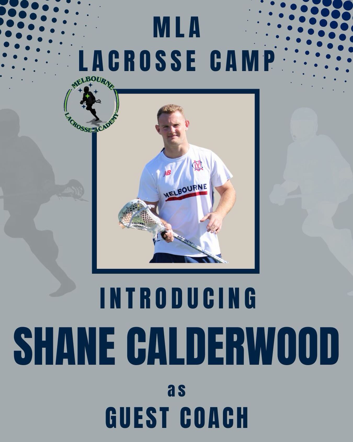 We are excited to introduce Shane Calderwood as one of the guest coaches at the 2026 MLA Summer Holiday Lacrosse Camp.
Shane is from Chapel Hill, North Carolina and has been playing lacrosse for ten years. He played Div I college lacrosse at Hofstra and NJIT and has extensive experience coaching junior players including two years with Team 91 Colorado and one year with Columbine High School.
Shane came to Australia in 2025, where he played for MCC Lacrosse and won the Lacrosse Victoria Best and Fairest for the State League Men.
We are thrilled that Shane is able to join us at the MLA Summer Holiday Camp and share his lacrosse knowledge with our Aussie kids.
#melbpurnelacrosseacademy #mla🥍 #lacrossecamp #lacrosseskills #lacrossedevelopment