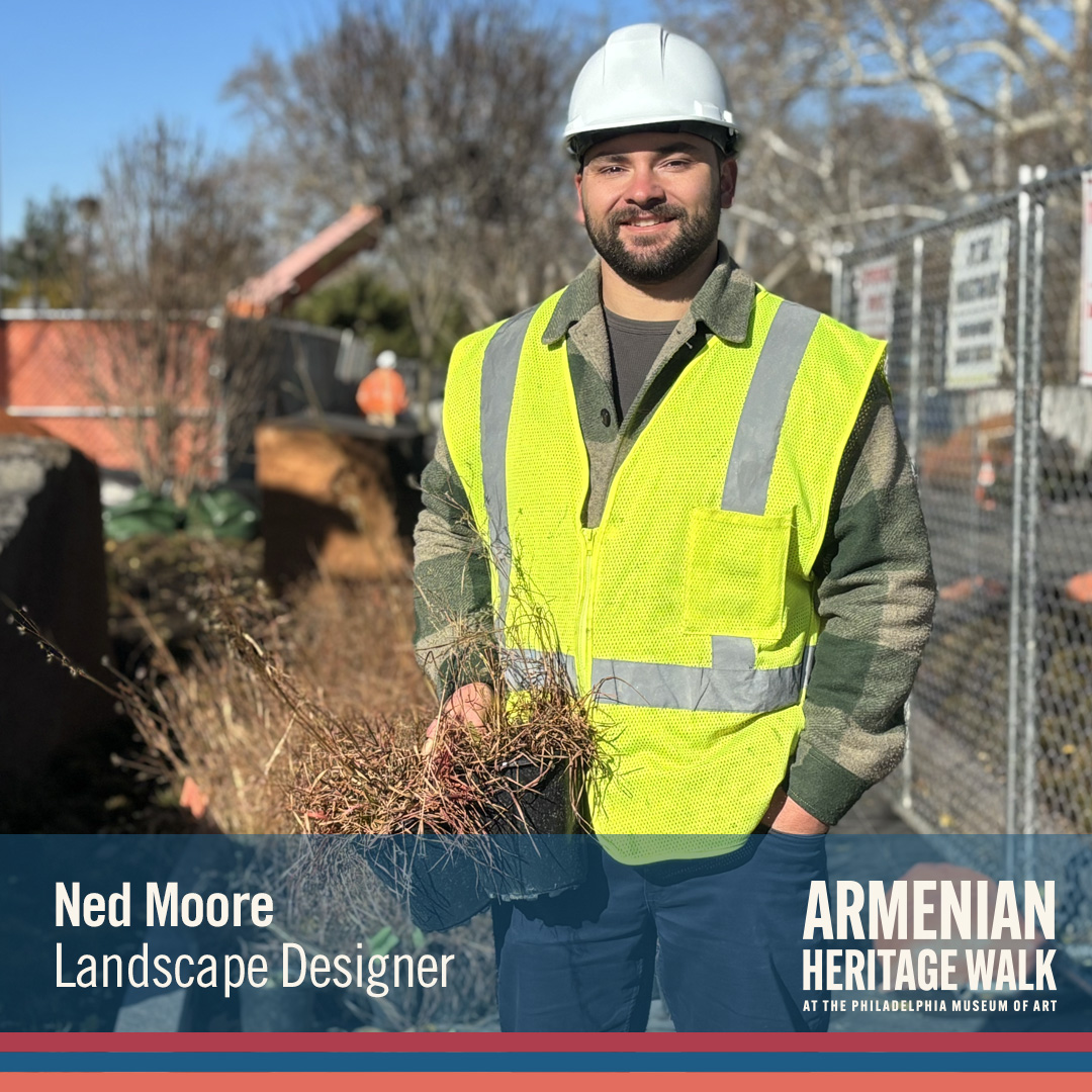 Project Spotlight: Ned Moore ✨
In our latest Project Spotlight, we sit down with Ned Moore, landscape designer for the Armenian Heritage Walk. Ned shares how his Armenian heritage shaped the design, the challenges of sourcing authentic materials, and his hopes for what visitors will take away from this space.
👉 Read his interview posted in the news section of our website.
armenianheritagewalk.org/news
#armenianheritagewalk
#armenianculture
#armenianculturematters
#bishopmesrop
#ilooys
#philadelphiaarmenianheritage
#youngmeherstatue
#armenianheritage
#artistsofphiladelphia
#philadelphiaartmuseum
#armenianheritagephilly
#armenianpride
#armenianhistory
#statuesofphiladelphia
#khorenderharootian
#philadelphiaartswalk
#artmuseumphiladelphia
#philidelphiaparks
