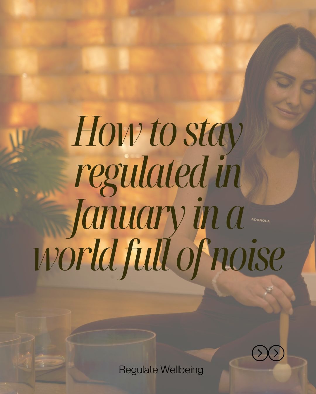 A little note from me on staying regulated this January—a season that can feel full of pressure and inauthenticity 🤍
If you need extra support, join us in the Regulate Wellbeing community. Link in bio x