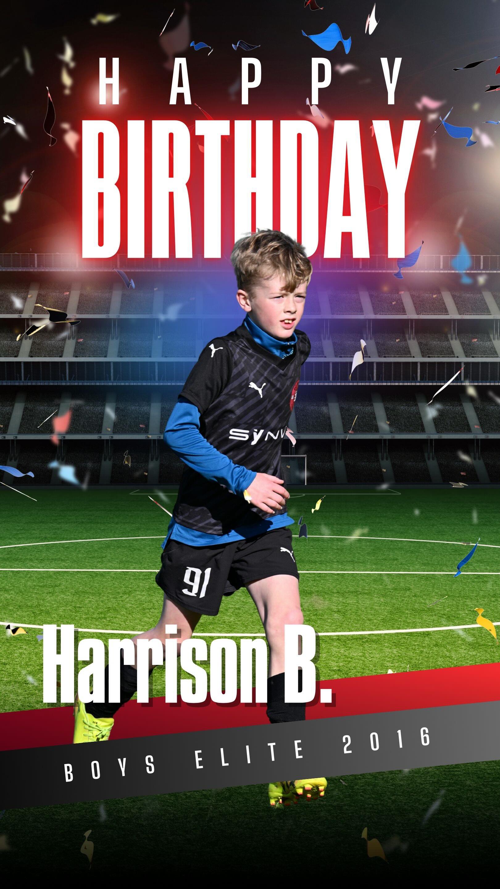 Happy birthday Harrison! Keep shining bright on and off the field! 🎂 🎈🏆⚽️
.
.
.
.
.
.
.
.
.
#EliteSoccer #HappyBirthday #dcballers #FutureStar #SoccerAcademy