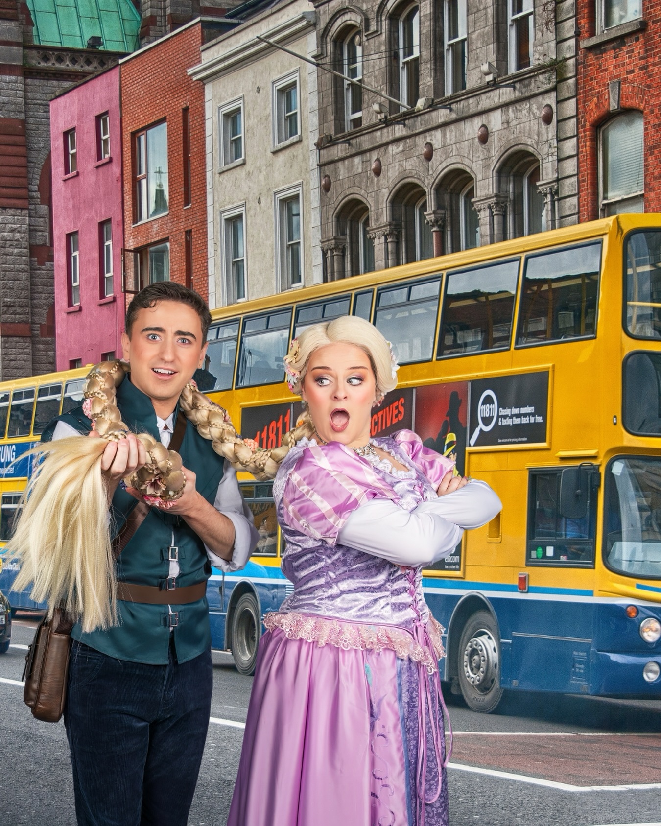 That HAIR qualifies for its own LEAP CARD ๐โโ๏ธ๐๐
Catch Rapunzel and Flynn when Rapunzel - A very tangled Dublin Panto climbs into @grangewoodbine from February 11th - 22nd ๐ฐ
Ticket link in bio ๐