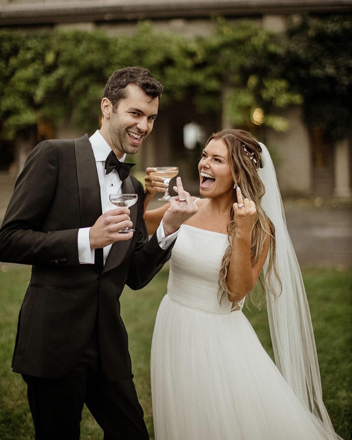 We’re married!