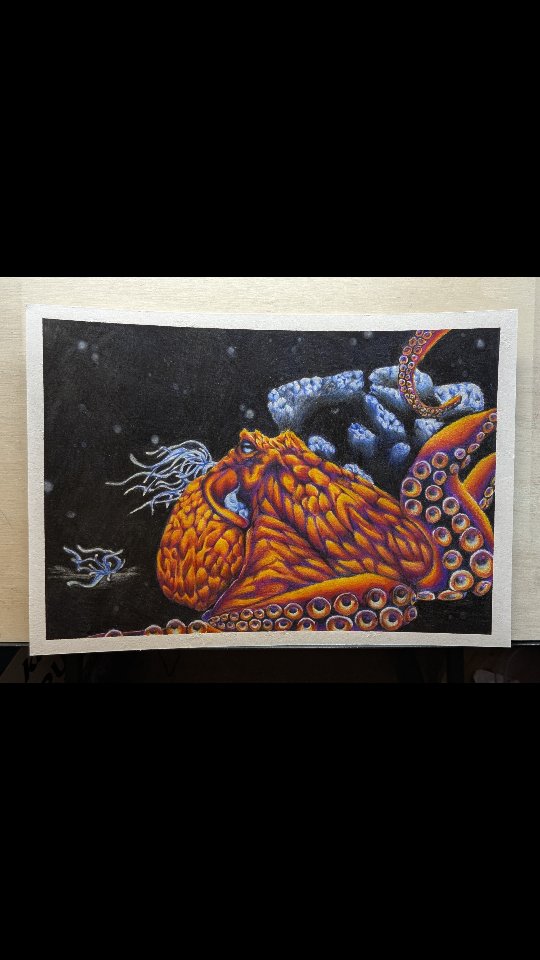 Ich bin fertig mit dem Bild und fertig mit dem Test der Stifte.
Was soll ich sagen? Klar, mit den teuren hochwertigen Stiften können sie nicht mithalten, aber in ihrer Preisklasse sind sie sicherlich Spitzenreiter und ein anständiges Bild bekommt man damit sicherlich hin.
Genaueres gibt's dann nächste Woche im YouTube Video.
Folgt mir hier gerne oder Hinterlasst ein Abo, wenn ihr mehr von meiner Erfahrung und meiner Kunst sehen wollt.
#ohuhu #ohuhupencils #animalart #animalartist #myownartology