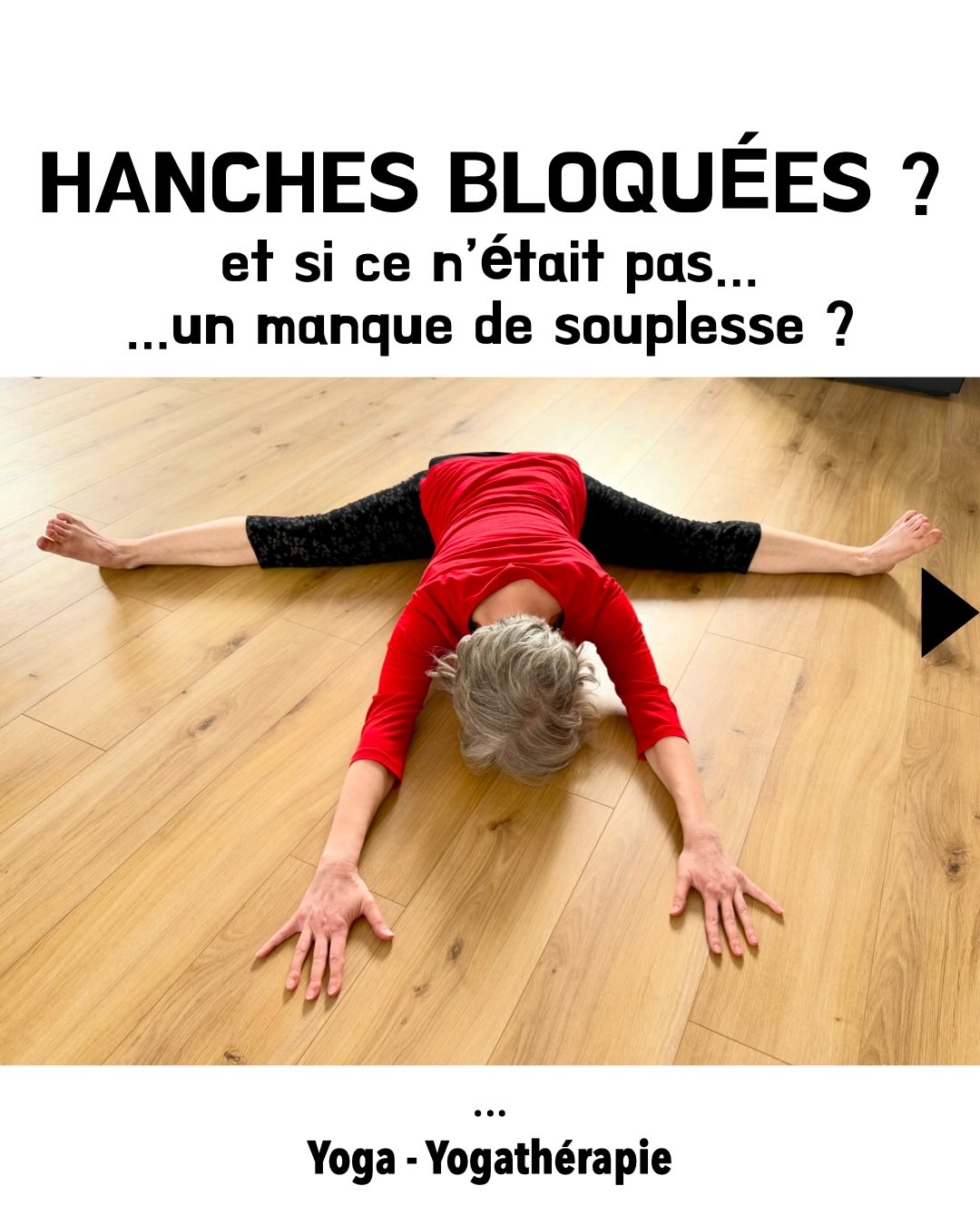 HANCHES BLOQUÉES ?
Et si ce n’était pas un manque de souplesse ? 🦴
Trop souvent, nous recevons des pratiquants résignés à l’idée d’une usure inéluctable. Pourtant, la plupart ignorent que leur « mal de hanche » est la conséquence directe d’un bassin qui a perdu son intelligence.
Comme vous le voyez dans ce carrousel :
👉 La rétroversion verrouille :
en effaçant votre cambrure, vous empêchez la tête du fémur de pivoter.
👉 Le conflit s’installe :
sans espace, l’os percute le cartilage. C’est le début de la dégénérescence.
👉 L’antéversion libère :
c’est le secret de la longévité articulaire et du relâchement musculaire profond.
À 62 et 72 ans, nous pratiquons toujours avec aisance car nous avons choisi de nous appuyer sur la gravité plutôt que de lutter contre elle.
Prêt à transformer votre corps en un « radeau solide » ?
📖 Dossier complet sur le blog :
« Hanche bloquée, douleurs : retrouvez la mobilité grâce à l’intelligence du bassin ».
💬 Notez « BASSIN » en commentaire et nous vous enverrons le lien direct vers l’article !
#Yogatherapie #CathEtSerge #Hanche #AnatomieYoga #Bassin
