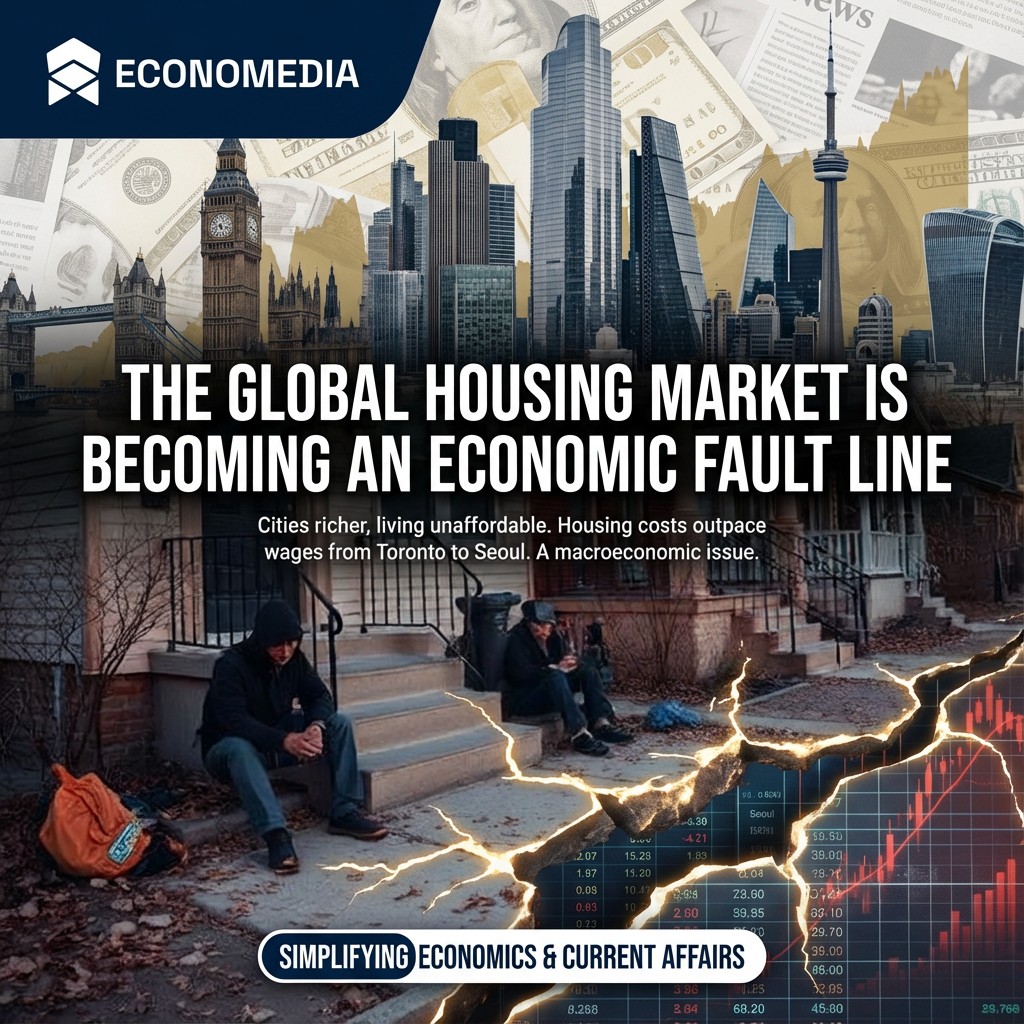 Understanding the complexities of the global housing crisis is crucial. Economedia simplifies the data and analysis behind why housing costs are outpacing wages in major cities worldwide.
#HousingCrisis
#GlobalHousing
#UrbanEconomy
#CostOfLiving
#RentCrisis
#HousingAffordability
#MiddleClassSqueeze
#UrbanInequality
#EconomicReality
#FutureOfCities
#PropertyEconomics
#RealEstateTrends
#WealthGap
#UrbanGrowth
#CityLife
#HousingIsPolicy