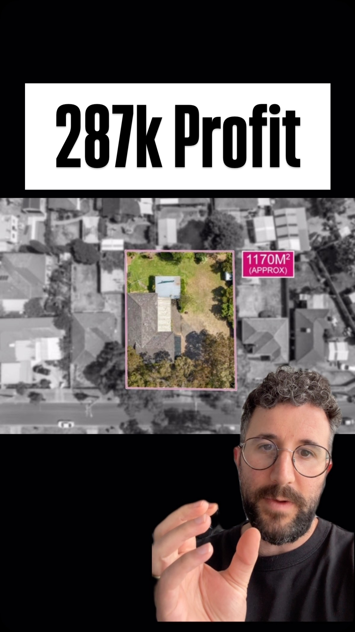 287k Profit on this development project. No extra capital and no extra work. UNREAL