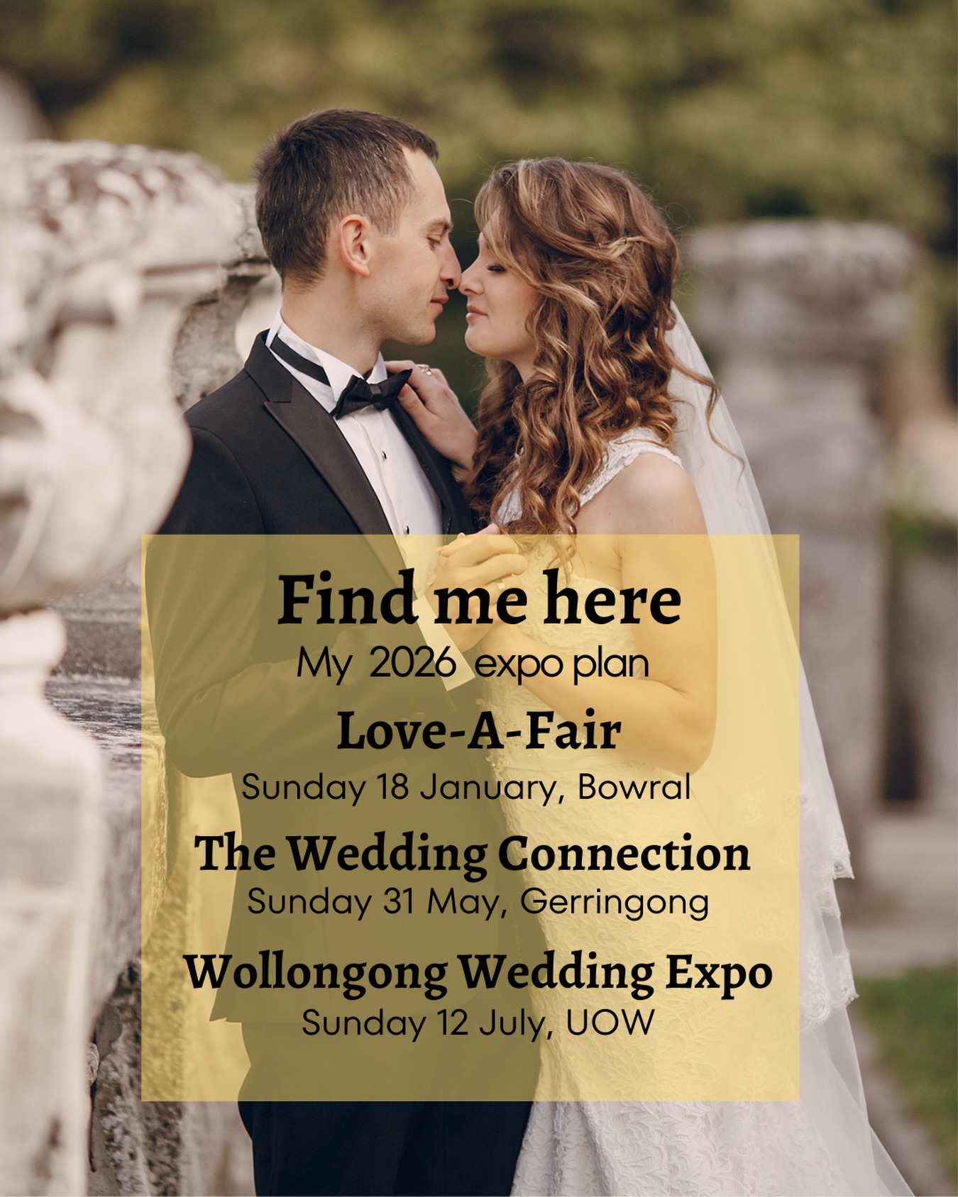 Pop the confetti, I’m heading to these wedding expos this year. If you are newly engaged or knee deep in planning, and need a marriage celebrant, let’s meet in person.
We chat all things wedding ceremonies and how I create a wedding that reflects you. Bonus points if you bring questions.
#weddingexpo #bridetobe2026 #engagedtobemarried #southcoastwedding #illawarrawedding