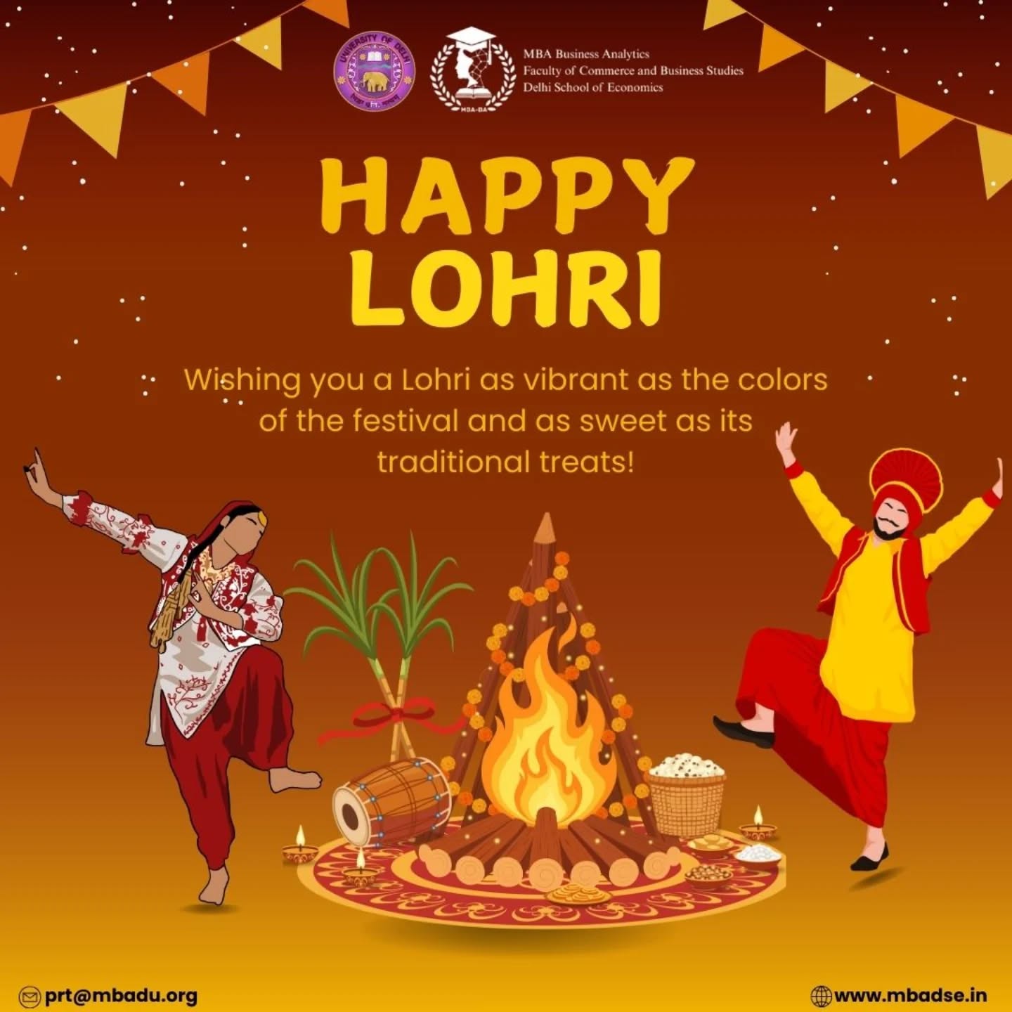 Celebrating the spirit of harvest and hard work.
A reminder that patience and consistency lead to growth.Wishing everyone a Happy Lohri.
#HappyLohri #FestiveGreetings #GrowthMindset #TraditionAndProgress #DSEMBA