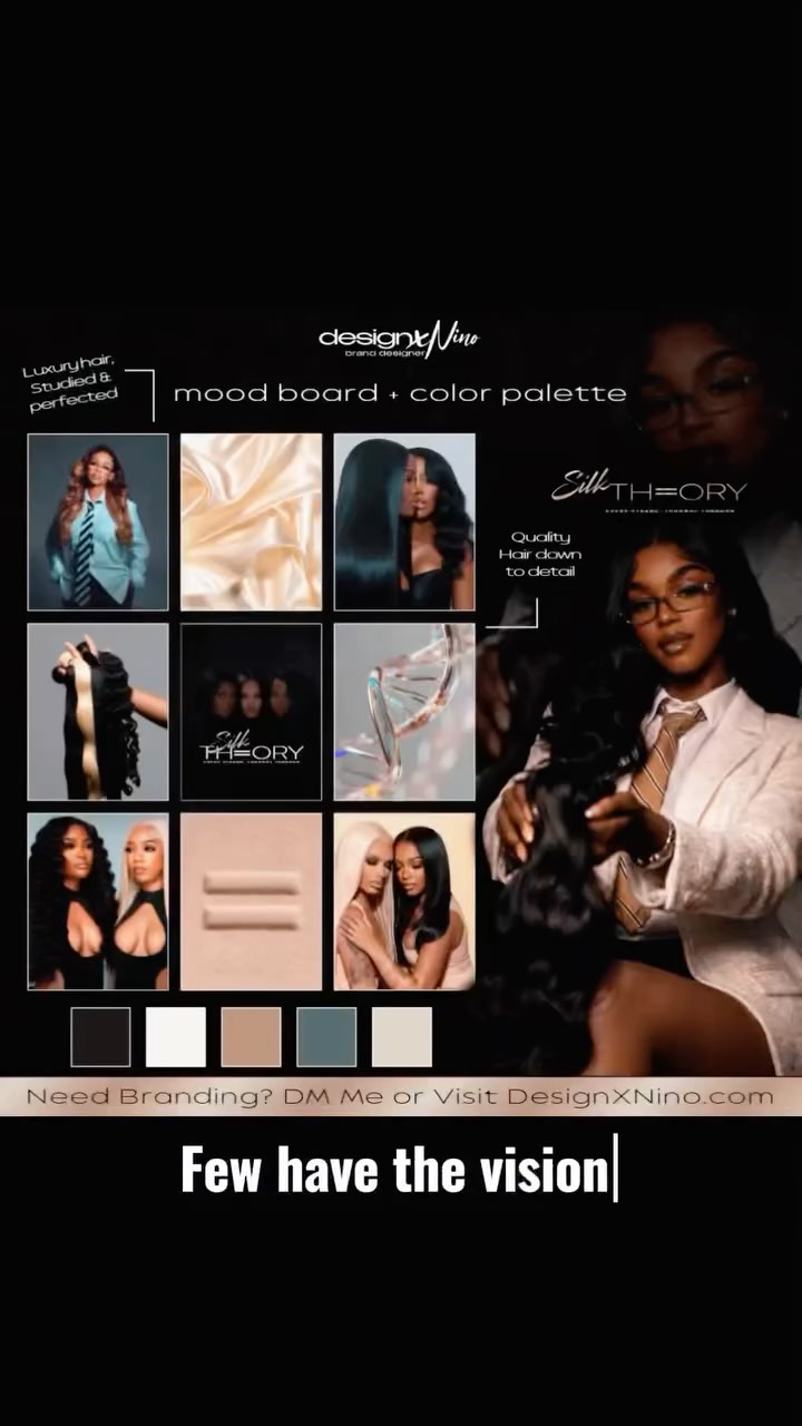 They brought me a name 🤔
I built the vision 🥼🧬
For SILK THEORY, every detail was intentional.
Precision. Consistency. Credibility.
Before the product is even touched.
This is what my logo development service does.
I don’t make logos.
I build brands that feel established and ready to compete.
If you’re done playing small with your brand identity…
🤎 Book your logo development service
🔒 Lock in.
#BrandDesigner #LogoDevelopment #BrandIdentity #CreativeDirector #SmallBusinessBranding