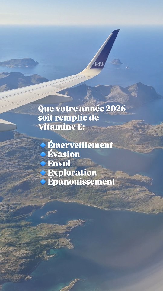 Allez une bonne cure de vitamine E pour tous !
La vitamine E est un puissant anti-oxydant pour le corps, ici c'est une vraie Évasion pour l'âme 🥰🪷
Et toi ça te dit une cure de vitamine E en 2026 ?
Je suis Océane, Travel Planner spécialisée Pays Nordiques, Bienvenue ici 🥰
#travelplanner #norvège #Islande #scandinavia