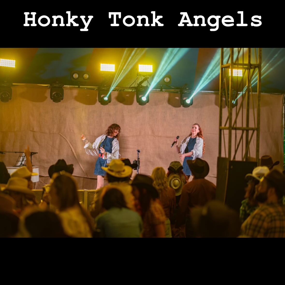 This was a fun gig a couple of months ago!
Looking forward to starting this year off again with a country bang!
We love our job!
#country #honkytonkangels #playsomethingcountry #linedancing #countryband
