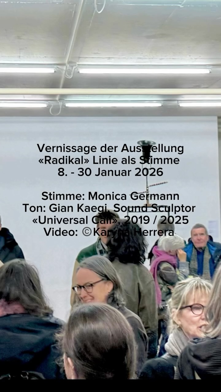 Ausstellung «Radikal» Linie als Stimme 8. - 9. 1 . 2026, in Rahmen von Dessin Zentralschweiz.#ausstellung #art #kunst The Next: «Die Linie als Stimme», Zeichnen mit Gian Kägi, Kunstschaffender und Kunstvermittler
Anmeldung bis am 14.1. : gian.kaegi@gmail.com. Finissage: Fr 30.1.2025, 14h
18.30h
Spoken Art Performance: «Zeichen einer Wendung»
Pablo Haller
Alexander Obretenov