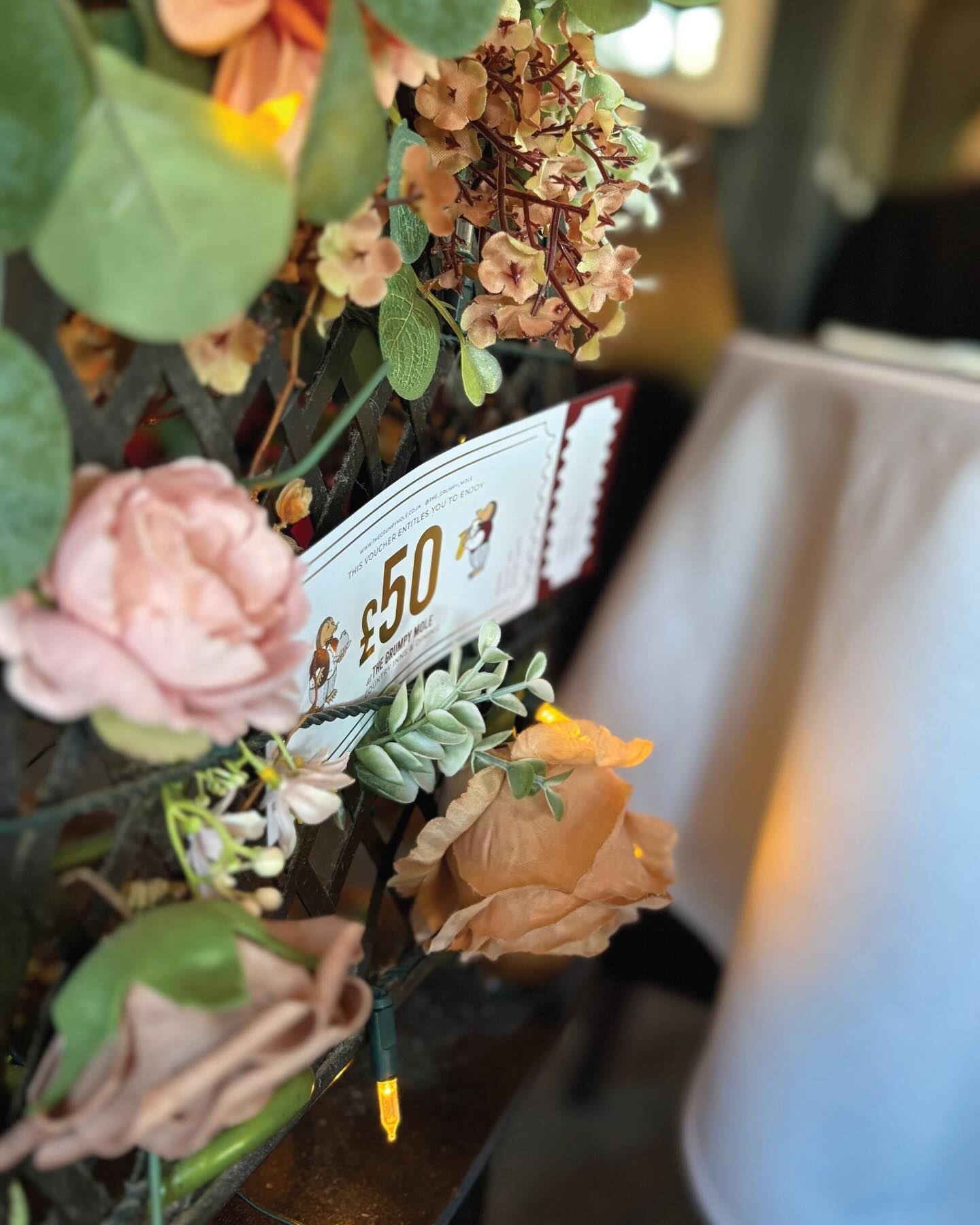 Don’t forget to keep an eye out for our Grumpy Mole Golden Tickets! 👀✨
Each ticket is worth £50, just imagine heading out for a lovely meal and then… BANG! 🤯🎟️
The money to pay for your meal is hiding right next to you, behind that mirror, or on that picture that caught your eye on the way to the table. No need to even reach for your wallet! 🍽️💛
We’ve had lots of fun hiding them in different areas of each Grumpy Mole chain. The first five have been found, but make sure you watch out for next months ticket coming up in Feb 🤩
#thegrumpymole #grumpymole #goldentickets #50onus #gift